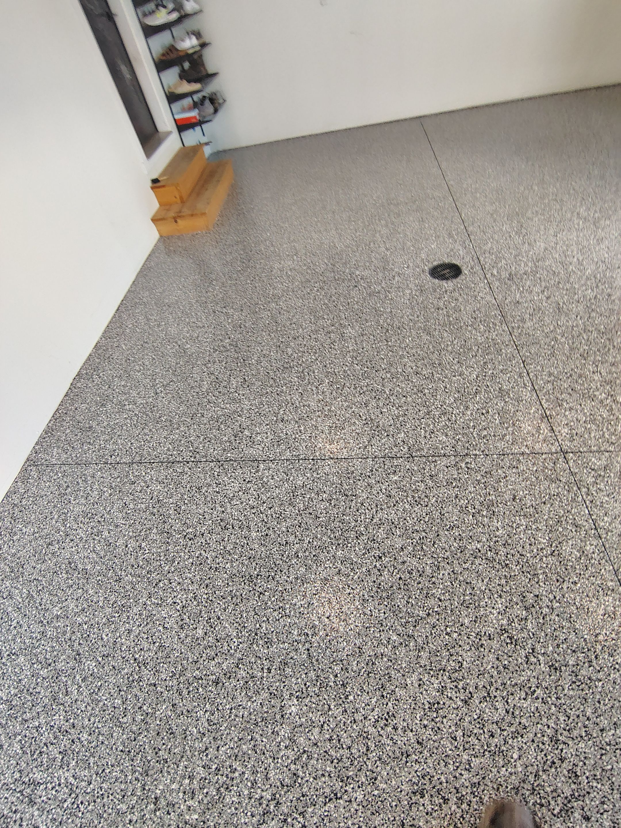 Dell Rapids Multi-Car Garage Concrete Floor Coating and Repair by Select Painting, Coatings & Garage Cabinets