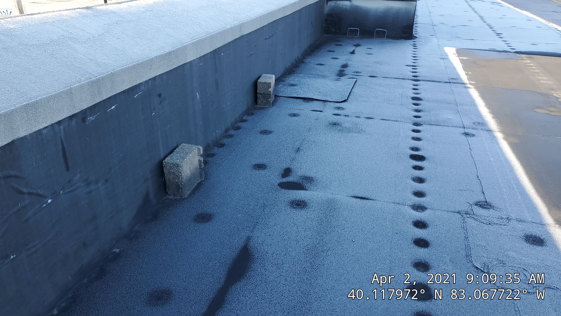 Fabric Reinforced Roof Coating by Gold Star Roofing LLC 