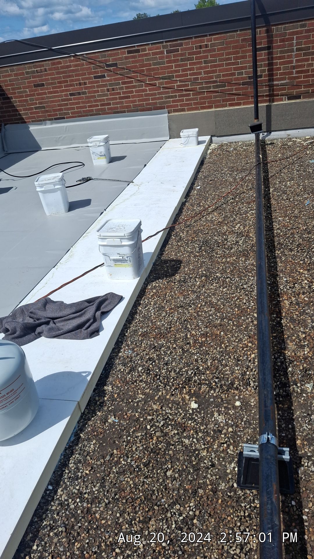 Mayfield Ohio TPO Roof Install by Gold Star Roofing LLC 