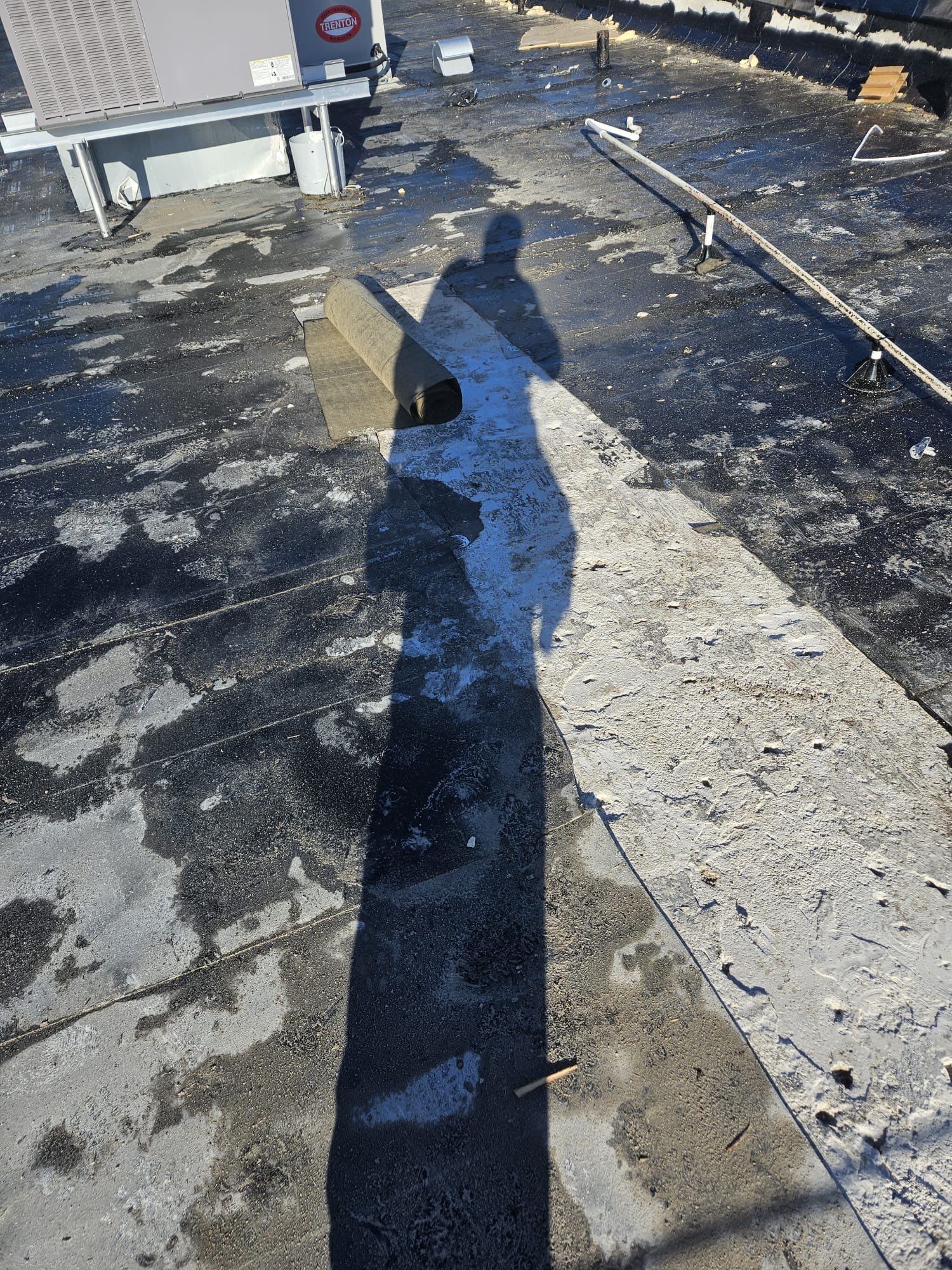 Commercial Roofing Installation using BUR by Four Peaks Roofing