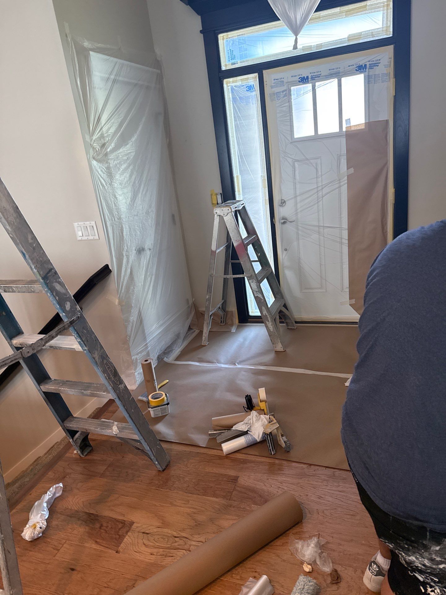 Residential Interior Repaint Color Change on Walls and Cabinets by Midwest Paint LLC