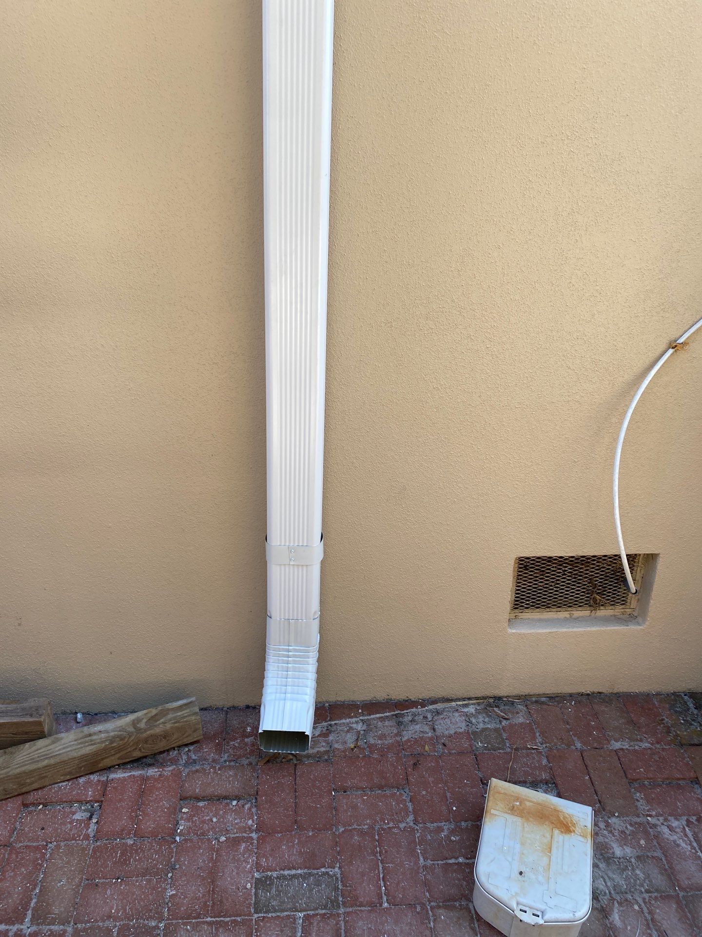 Downspout Installation in Longboat Key FL by Gutter Professors