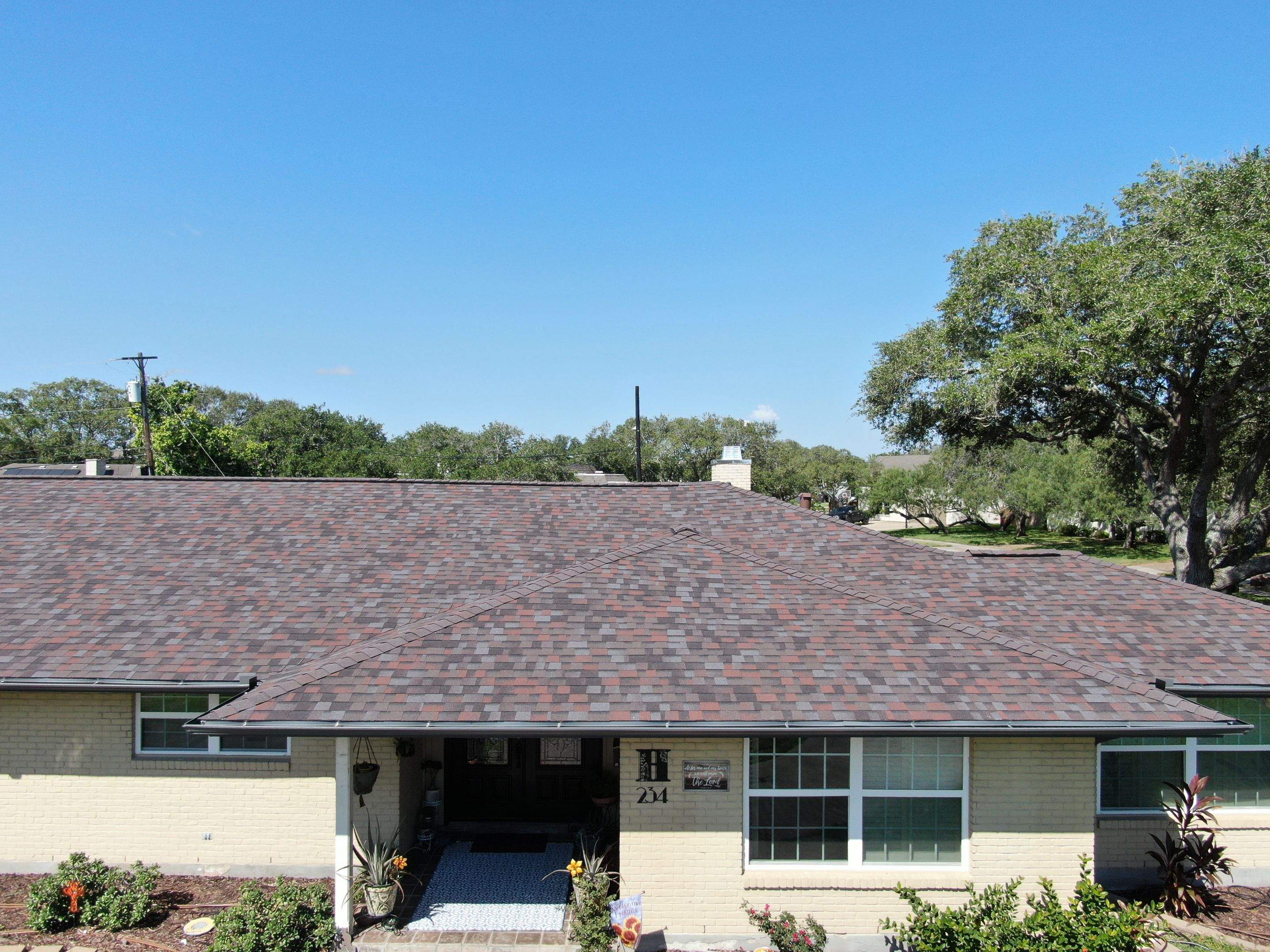 Beautiful pool side build by Bayfront Roofing and Construction