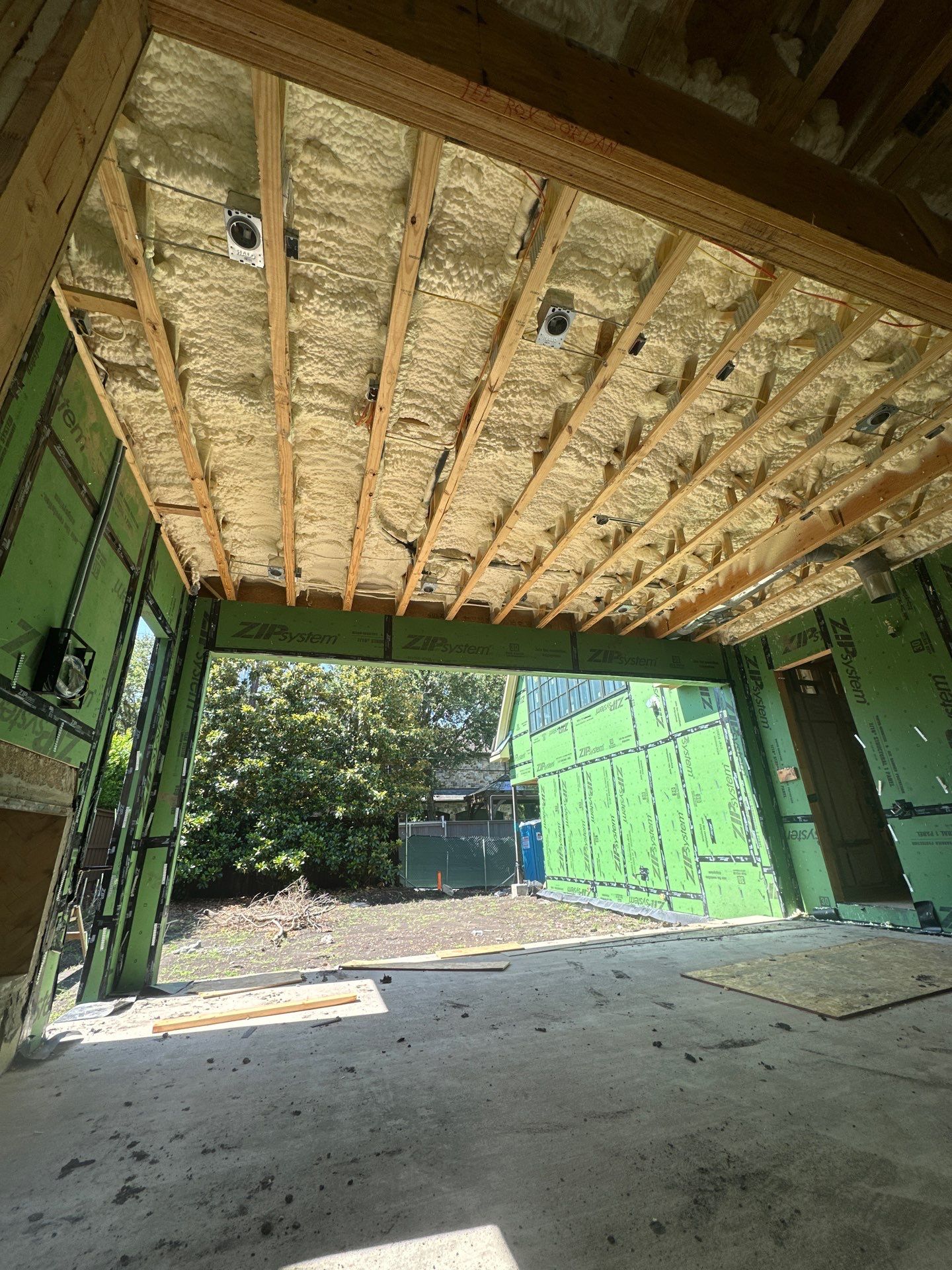 Full encapsulation open cell foam Dallas TX by Apex Insulation Solutions