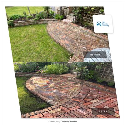 Tarmac Driveway Clean using Flat Surface Cleaner