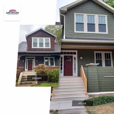 Dramatic exterior facelift in Baltimore