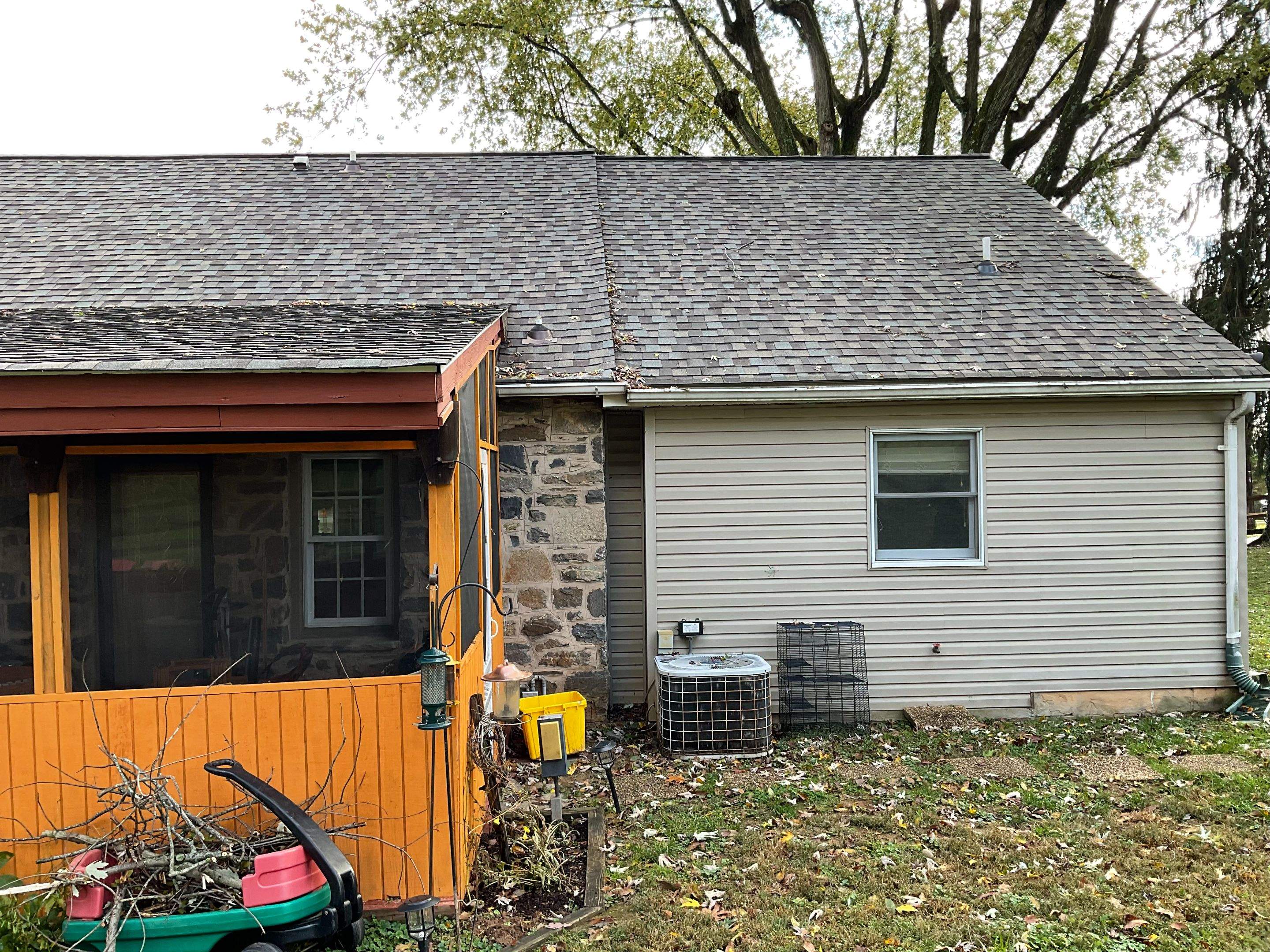 Gutter Installation using 6" Gutters & 3/4 " Downspouts by Alpha Design Services