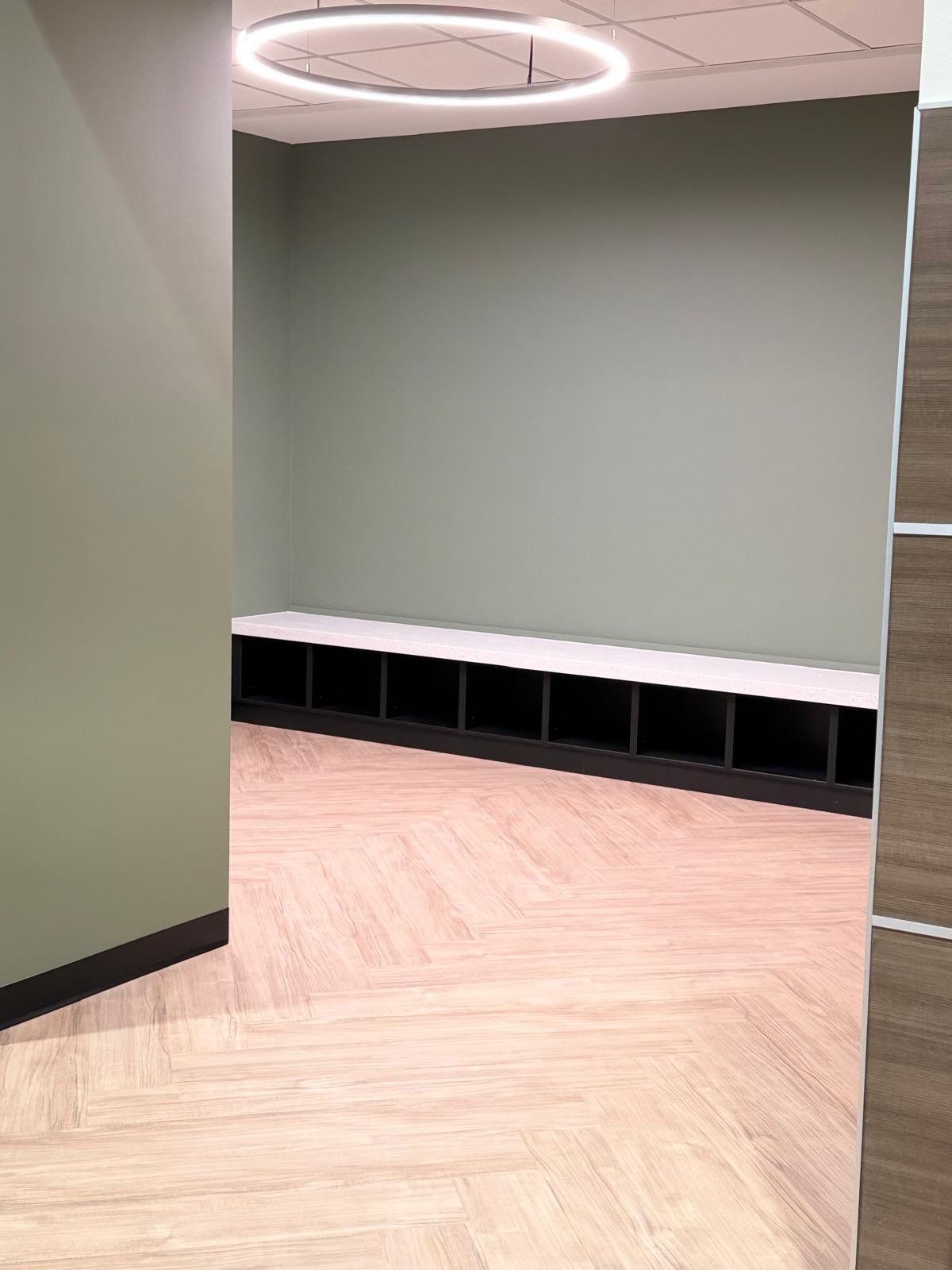 Fairfax OLF - Recovery room, Mind & body, sales area renovation and flooring installation by Nova HomeWorks 