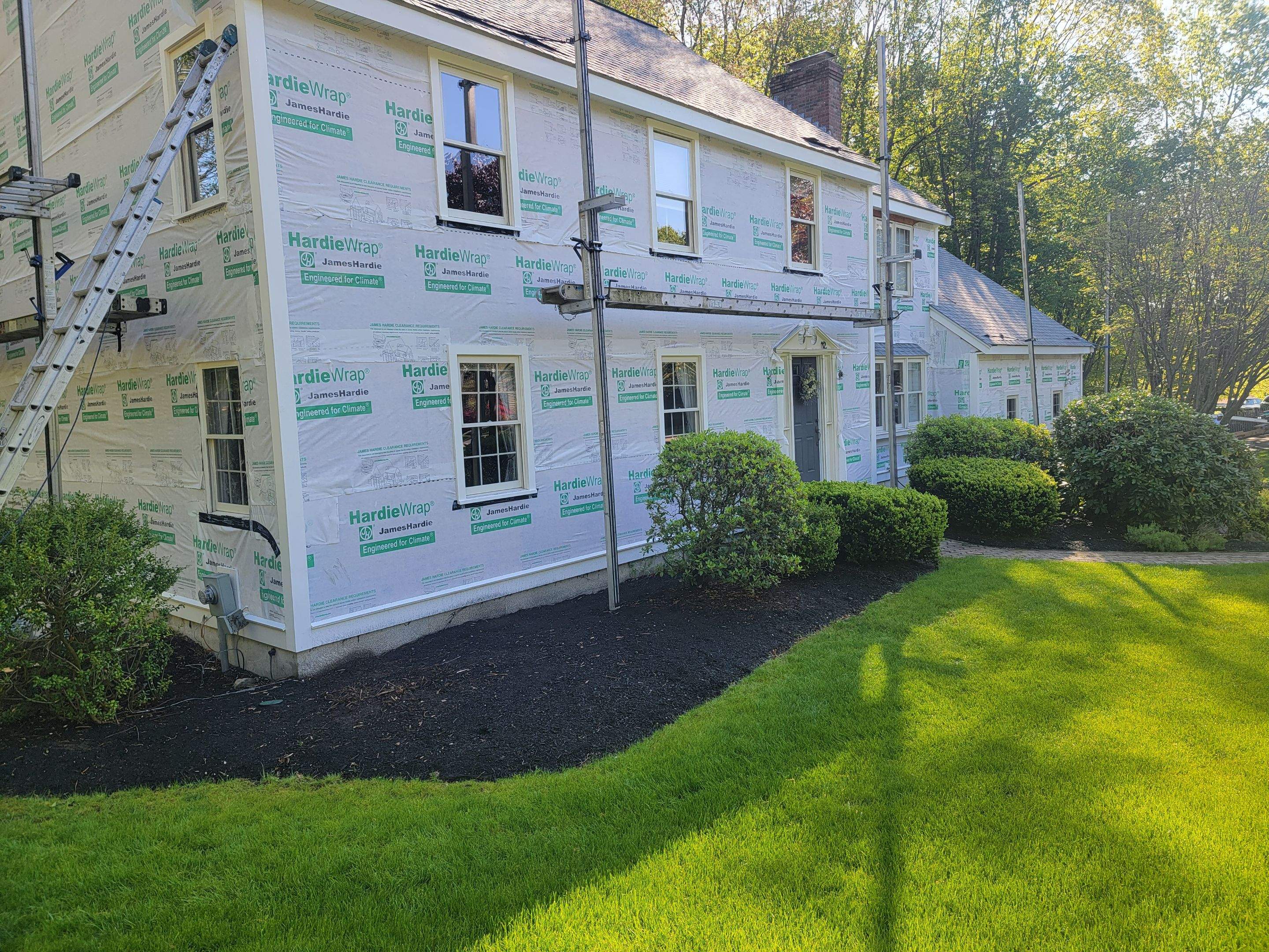 Siding Installation using James Hardie by UBrothers Construction