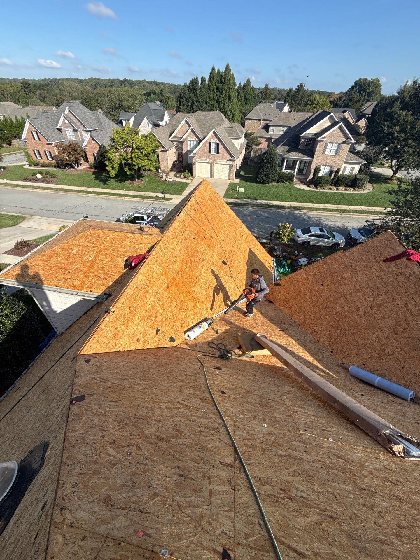 Roof Transformation in- Greensboro, NC by Carolina Professional Roofing, Inc