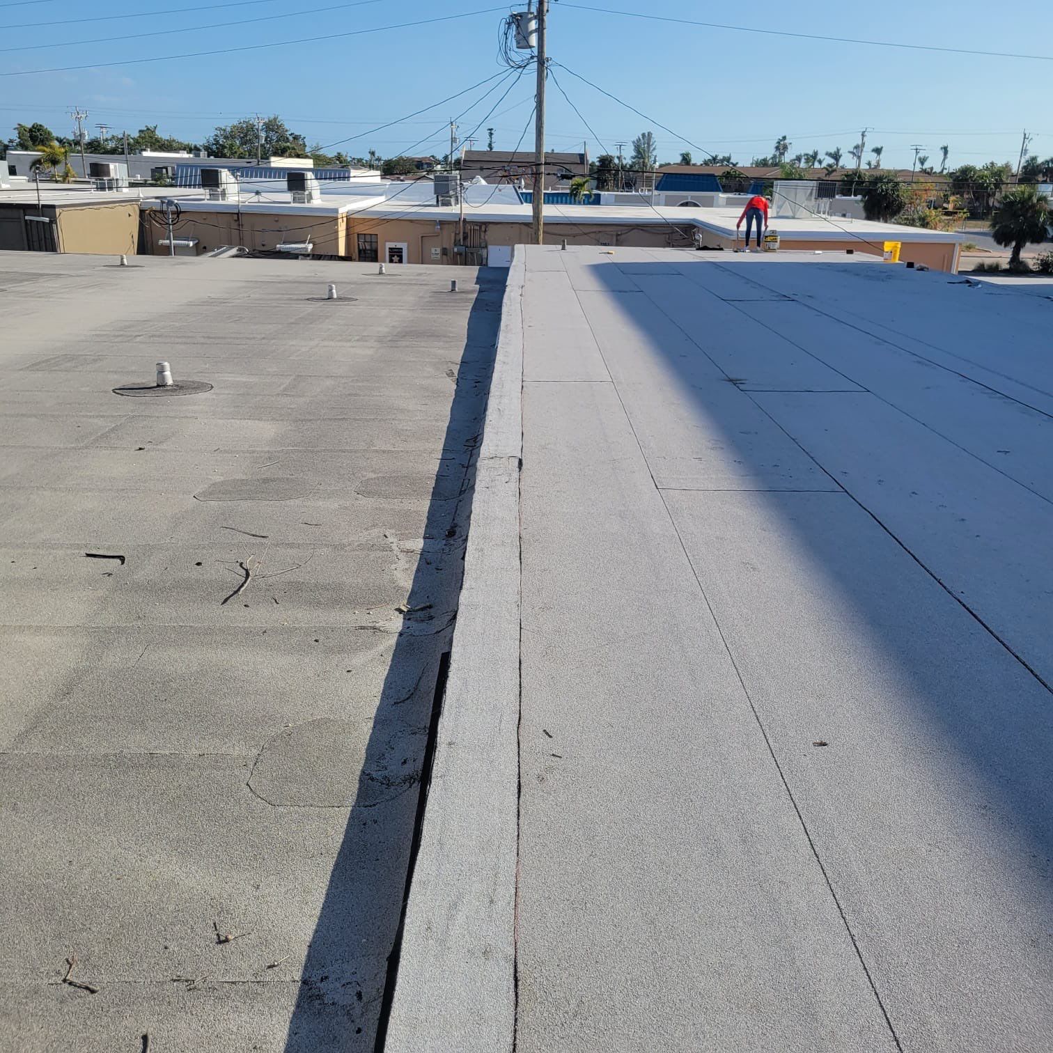 Commercial Roofing Repair using BUR by Four Peaks Roofing
