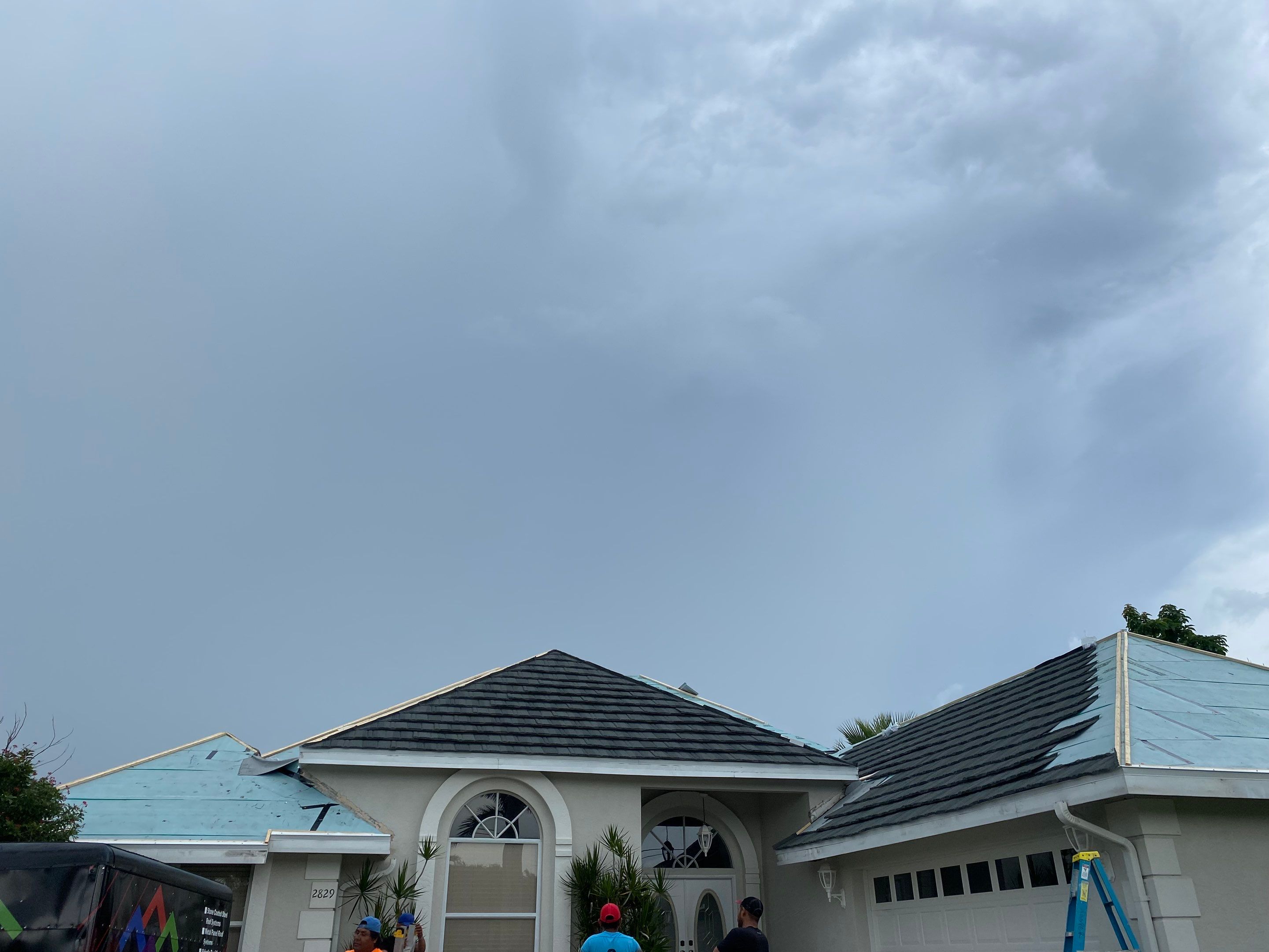 SW Cape Coral Stone Coated Steel Roof Installation by Four Peaks Roofing