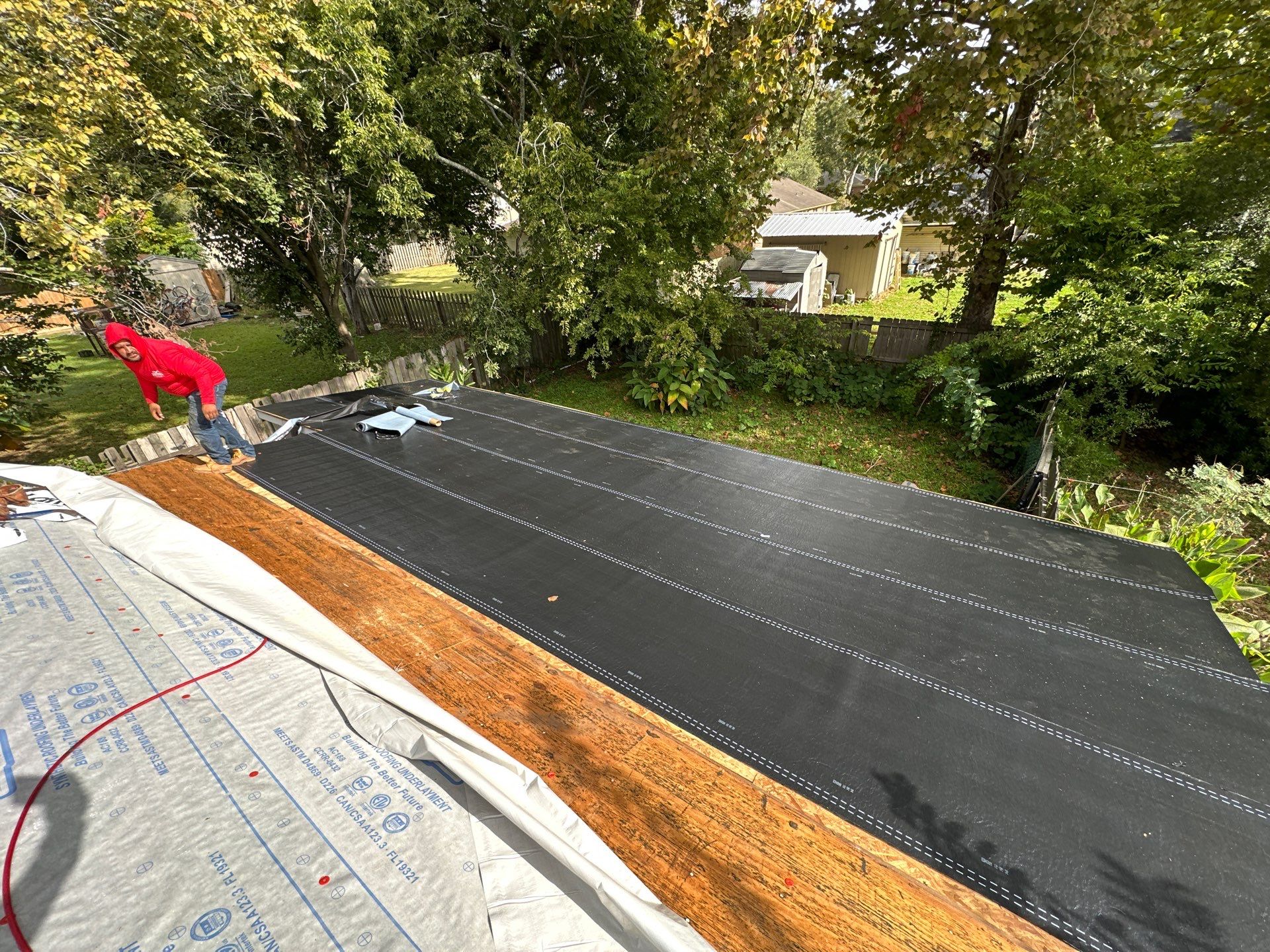 Project in Lake Jackson by Motion Roofing