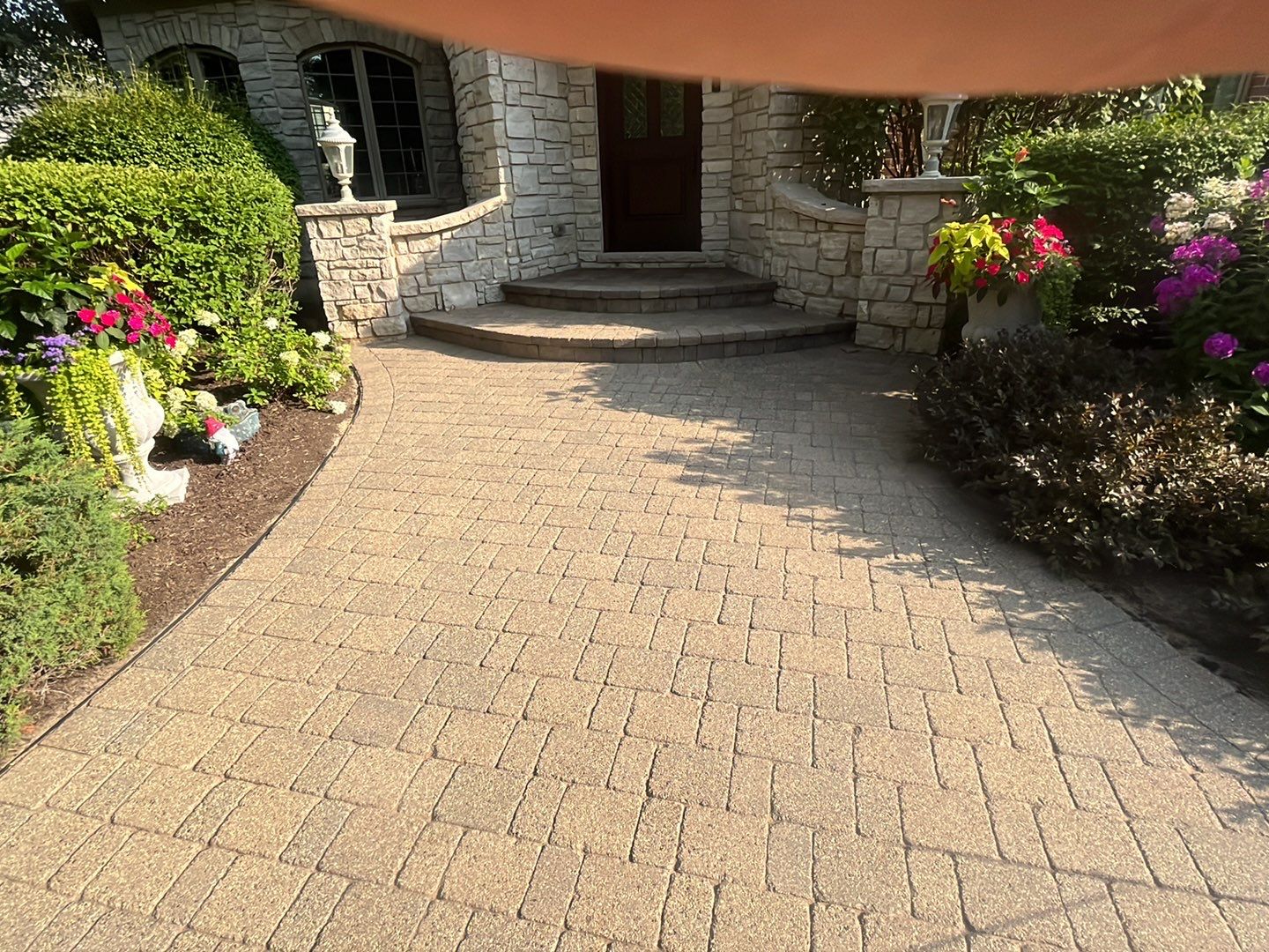 Brick paver clean, sand and seal.  using Surebond SB-1300 by Northern Power Washing LLC.