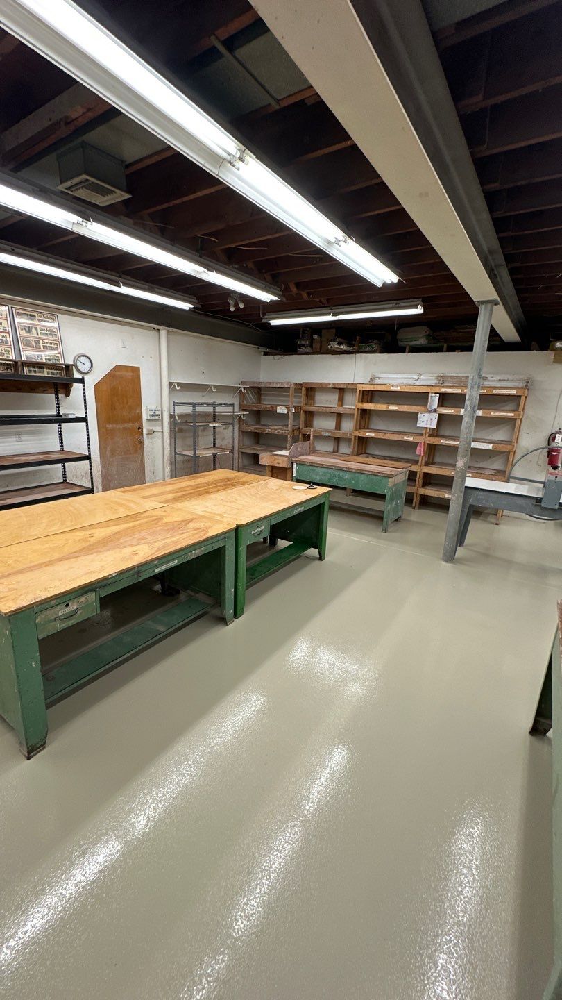 Art School Floor Project in Pittsburgh by Floors in a Day, Inc