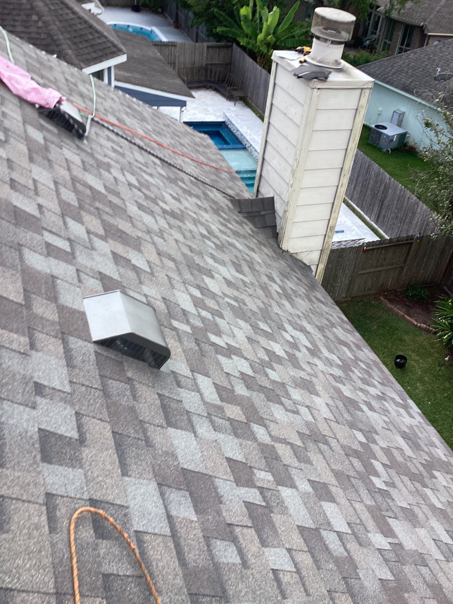 Residential Roofing Installation using Owen's Corning Duration (Lifetime) Shingles by Roof Repair Company