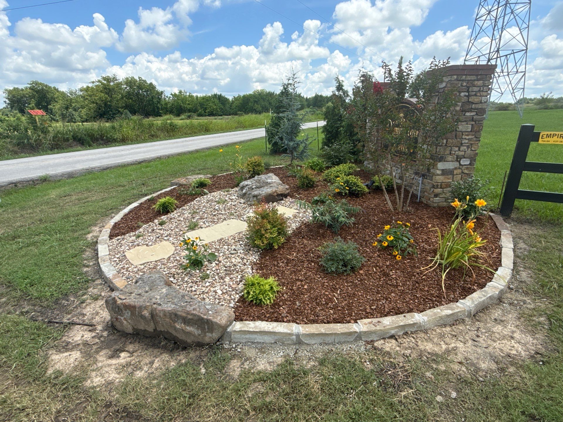 Project in Broken Arrow by Greenscapes Outdoor