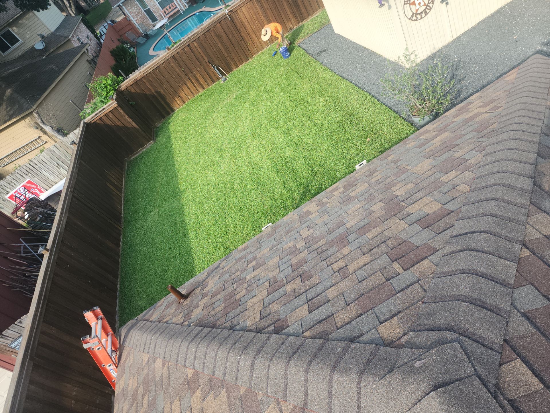 Residential Roofing Installation using Owen's Corning Duration (Lifetime) Shingles by Roof Repair Company