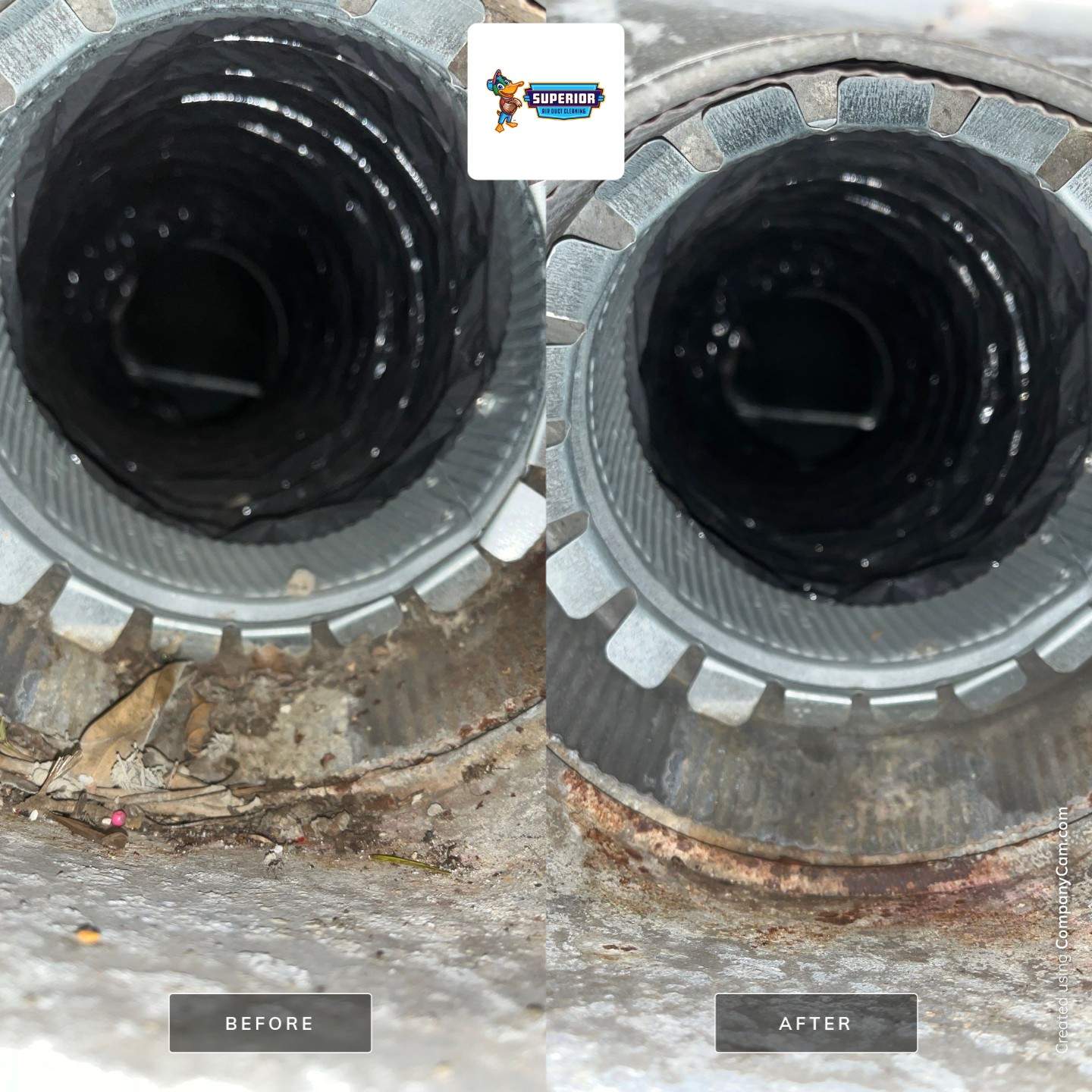 Air Duct Cleaning With a Vacuum Truck in Beaver Falls, PA by Superior Air Duct Cleaning