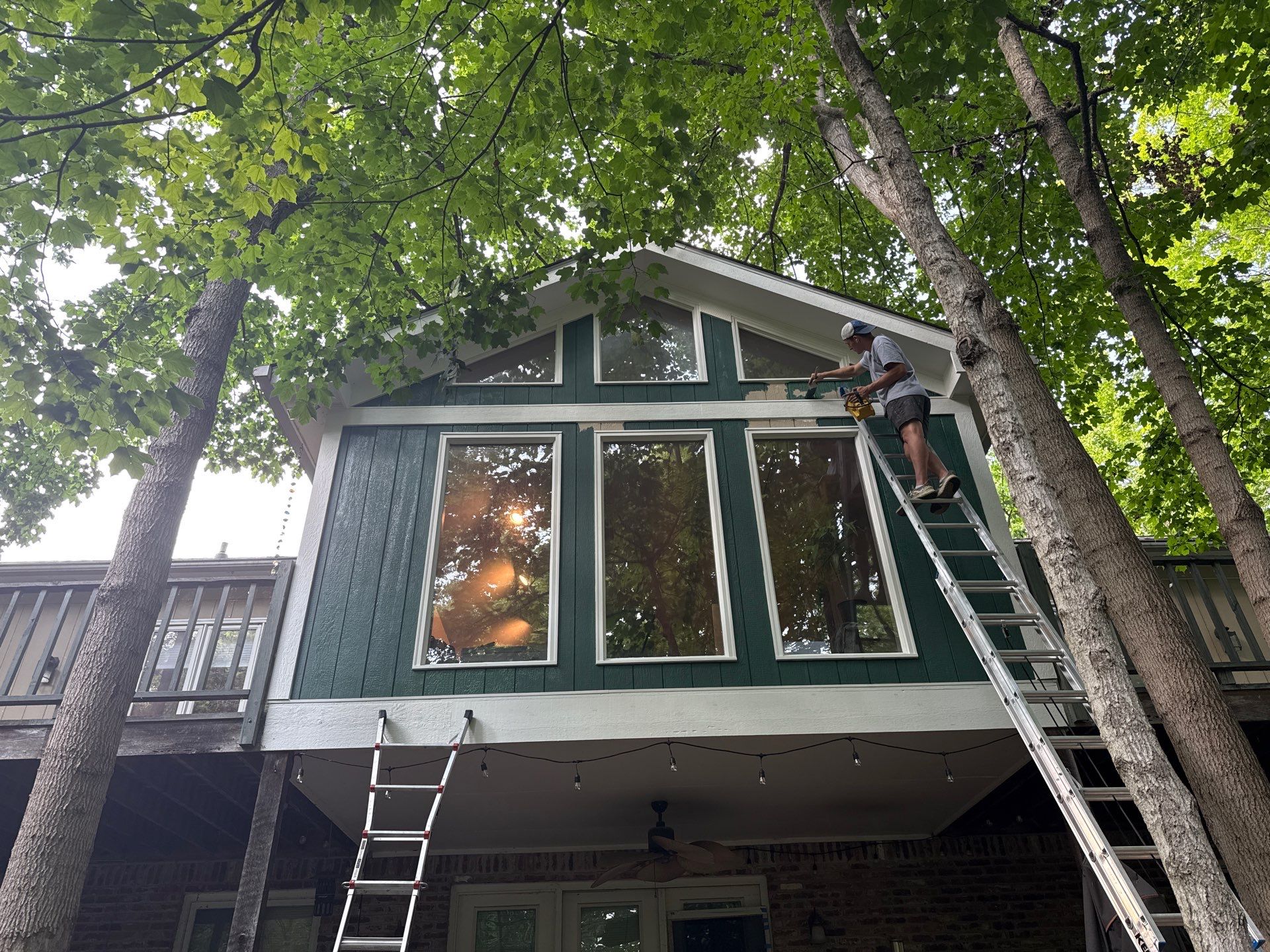 Project in Carmel by Moss Roofing