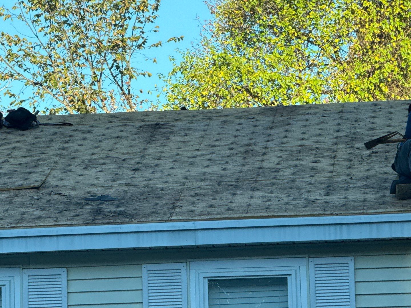 Full Roof Replacement with New Plywood Decking & Gutter Installation by Sensible Home Solutions