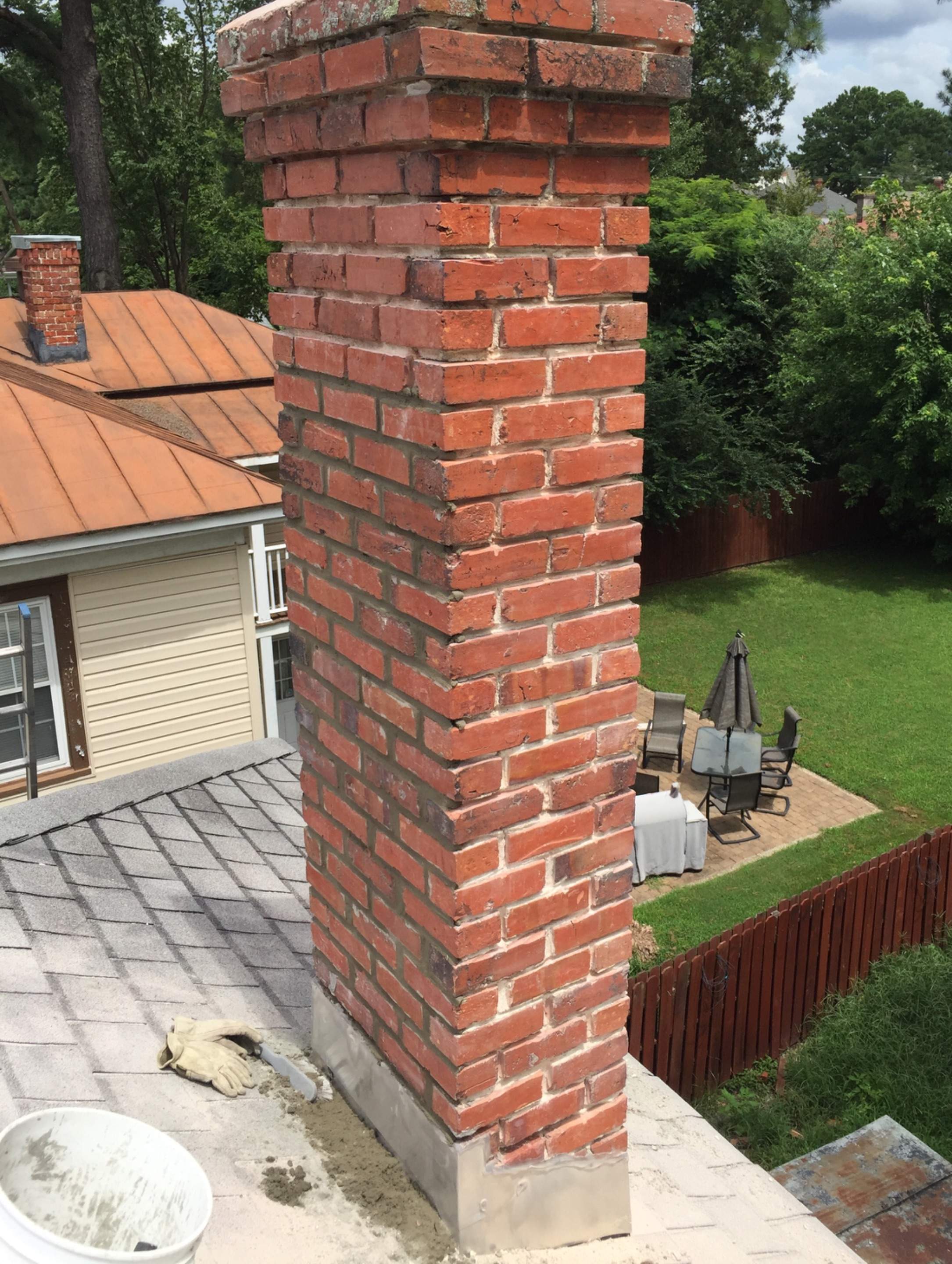 Masonry Repair by Premier Chimney and Roofing