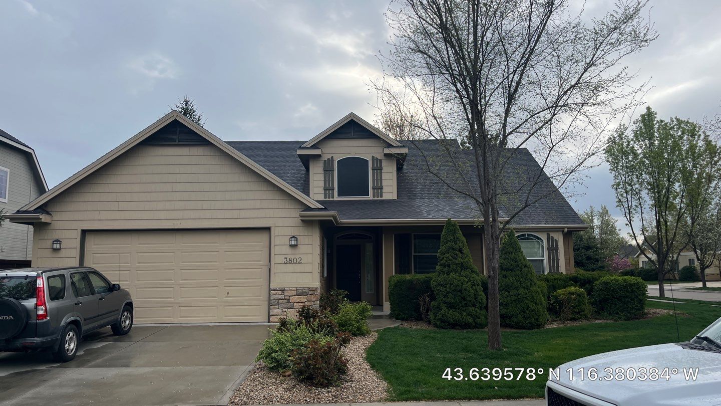 Elegant Roof Transformation with Owens Corning Duration Onyx Black Shingles in Meridian, Idaho by ID Roofing LLC