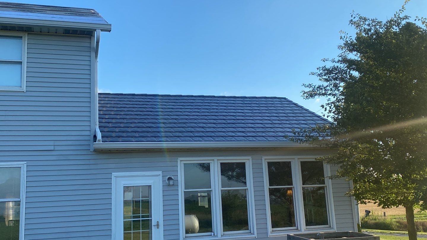 Residential Roofing Installation using Metstar Slate Plus Smooth Black by Nitro Roofing and Construction