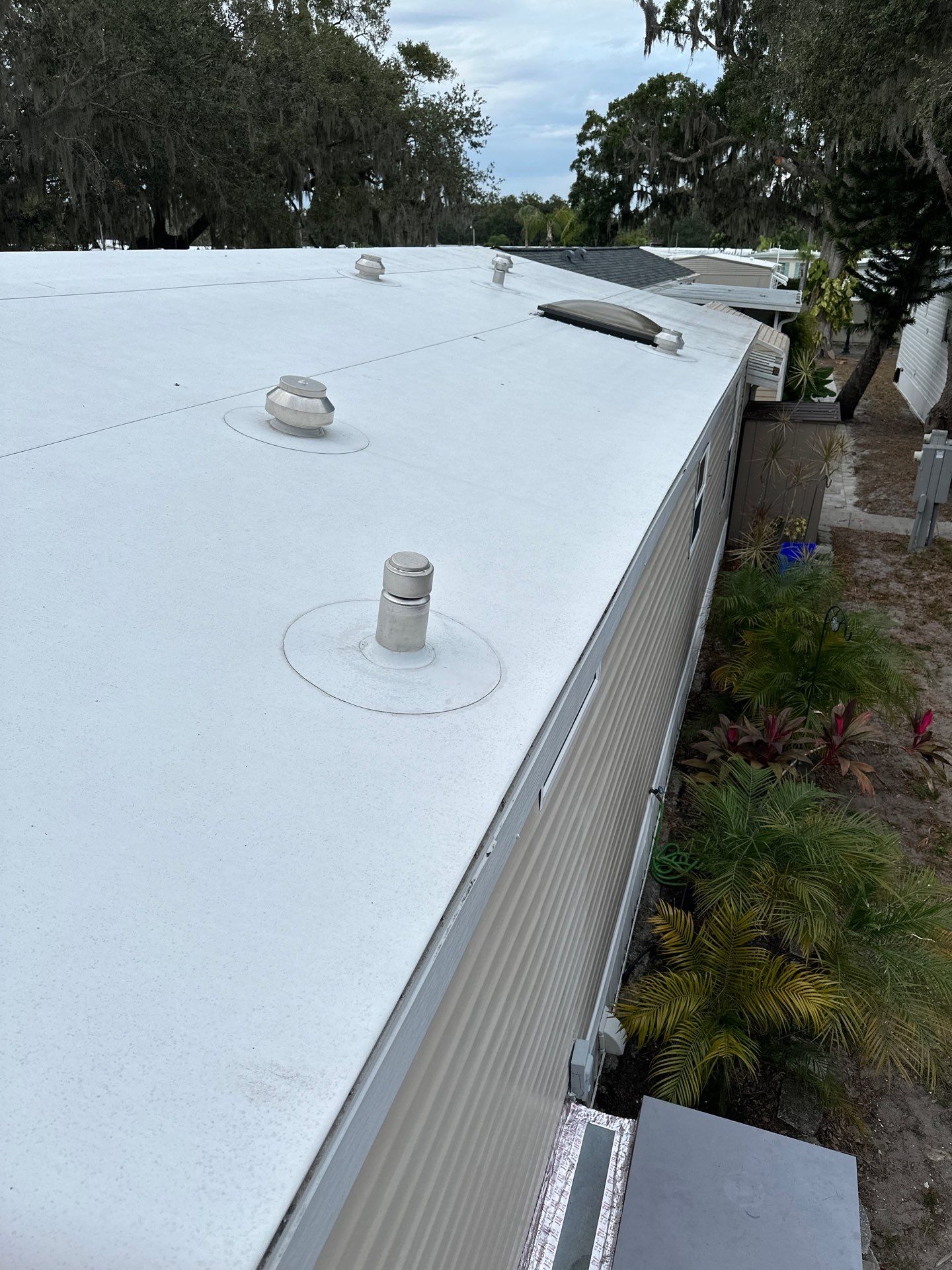 TPO Membrane & Metal Roof Cleaning in Fisherman’s Cove RV Park, Terra Ceia, FL | Sunshine AquaWash by Sunshine AquaWash