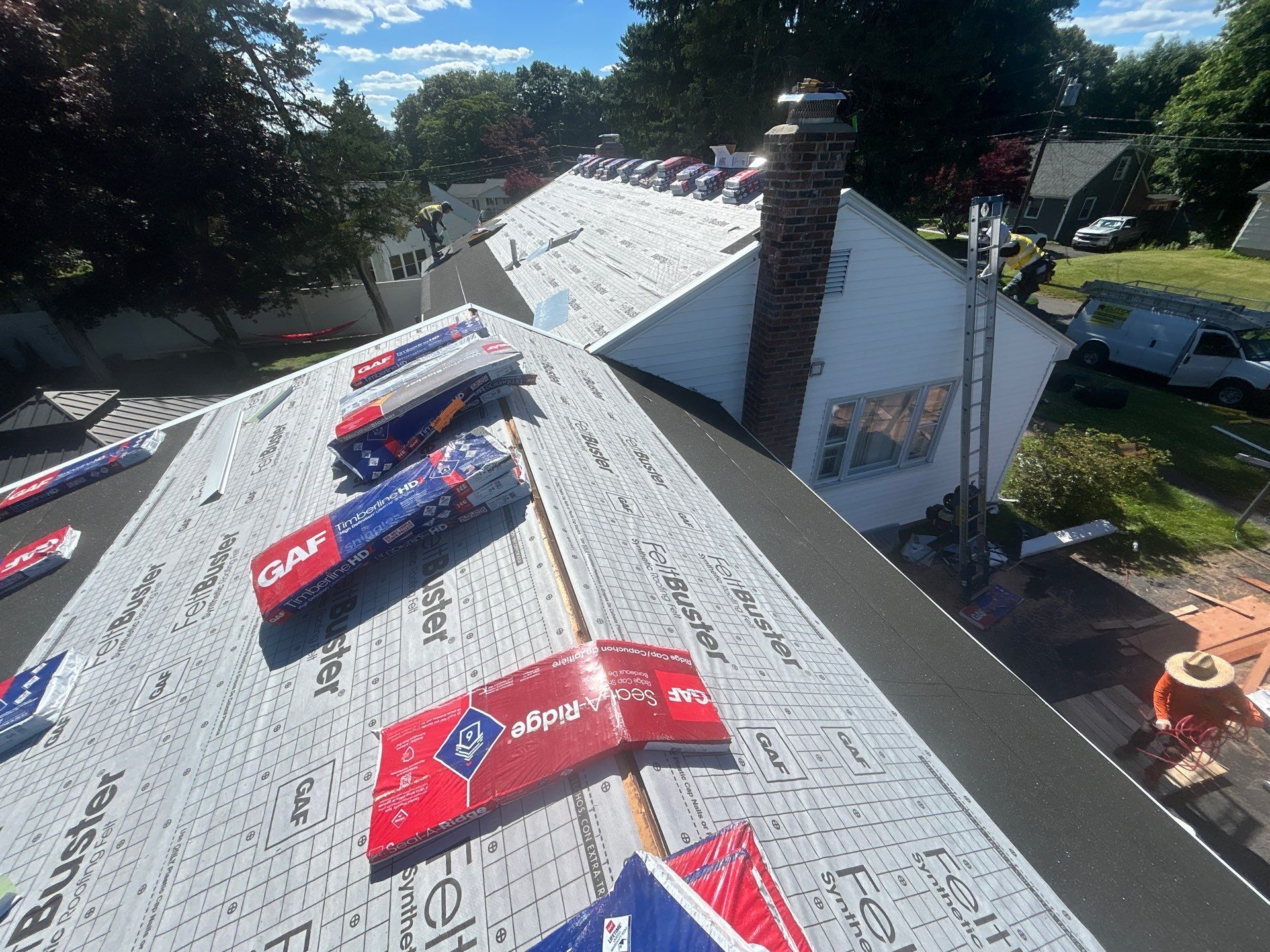 Project in Southington, CT by Elitex Roofing