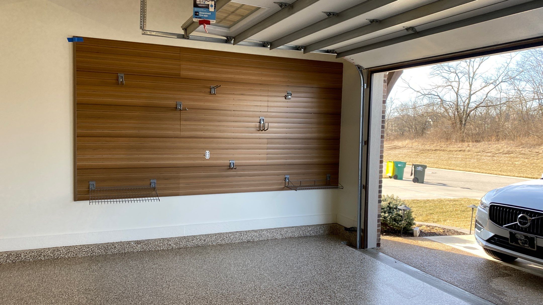 Kenny & Debbie transformed their garage with a Banner Garage Floor and cabinets by Banner Garage