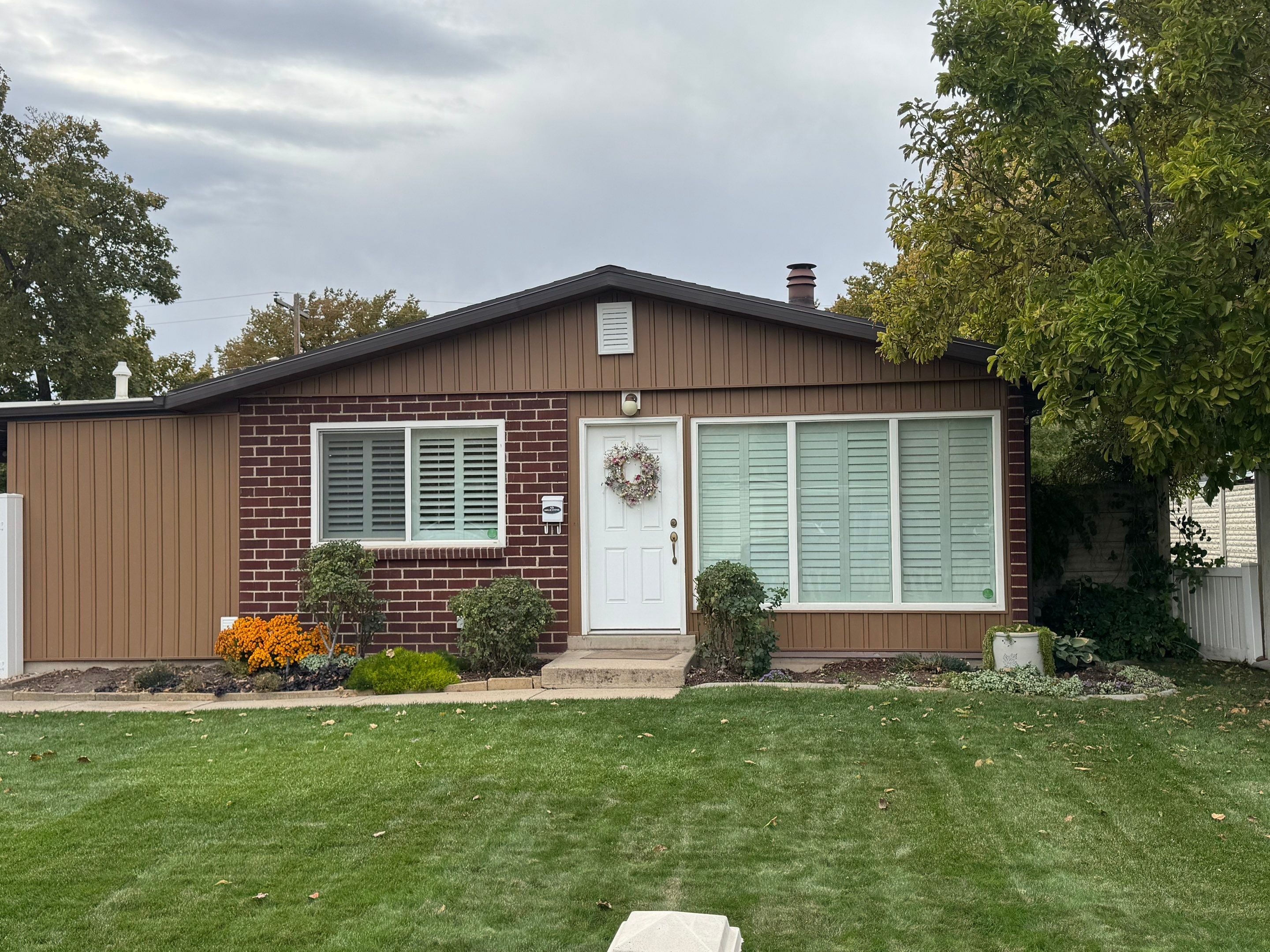 Salt Lake City | Wood Demo & Board & Batten Upgrade | Autumn Harvest by Ideal Siding Utah