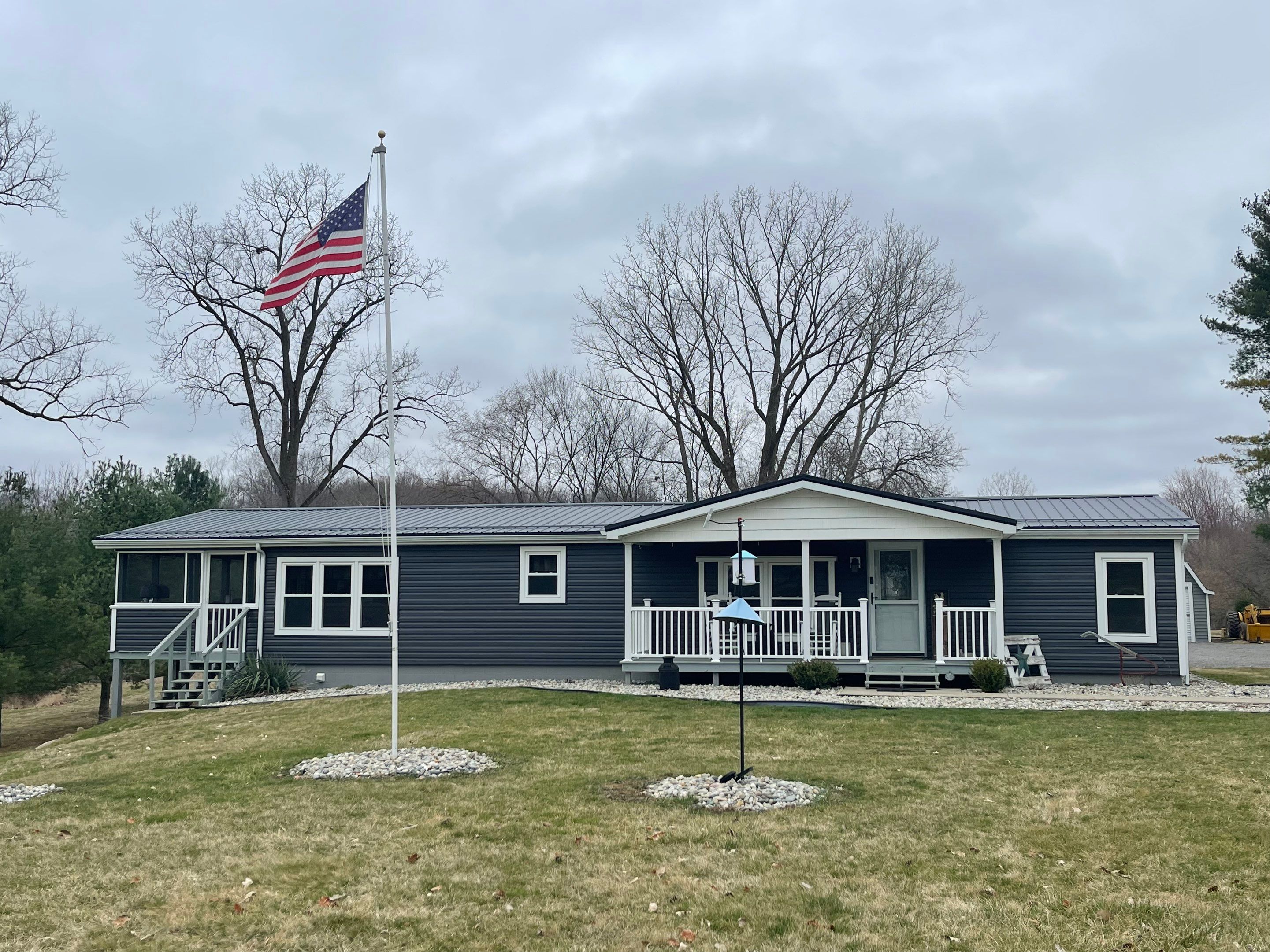 Exposed Fastener Metal Roof Replacement – Columbia City, Indiana by 4Ever Metal Roofing