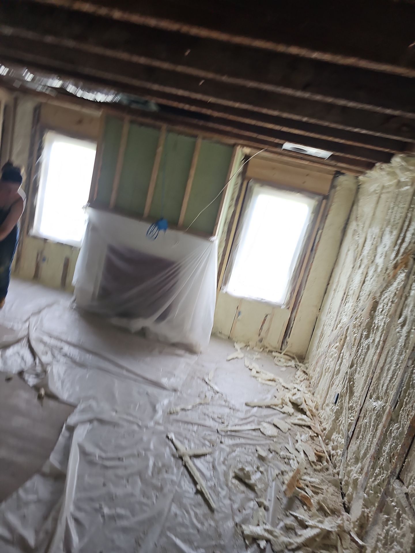 Home Remodel using Closed Cell Spray Foam by NYS Foam & Energy