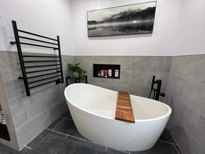 Bathroom Remodel using Tile