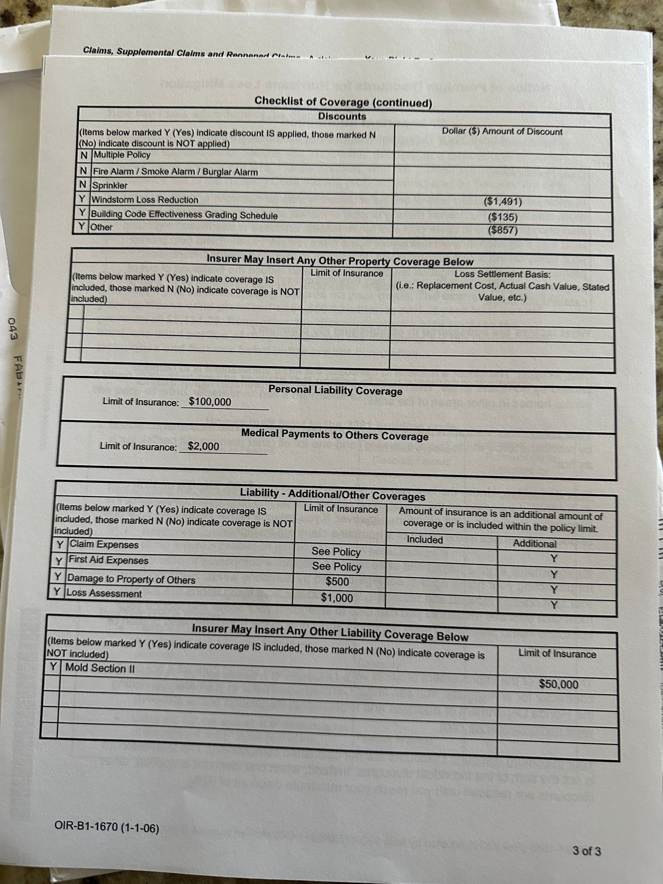 Water Damage Claim in Pembroke Pines by FLAPA & KeyStone