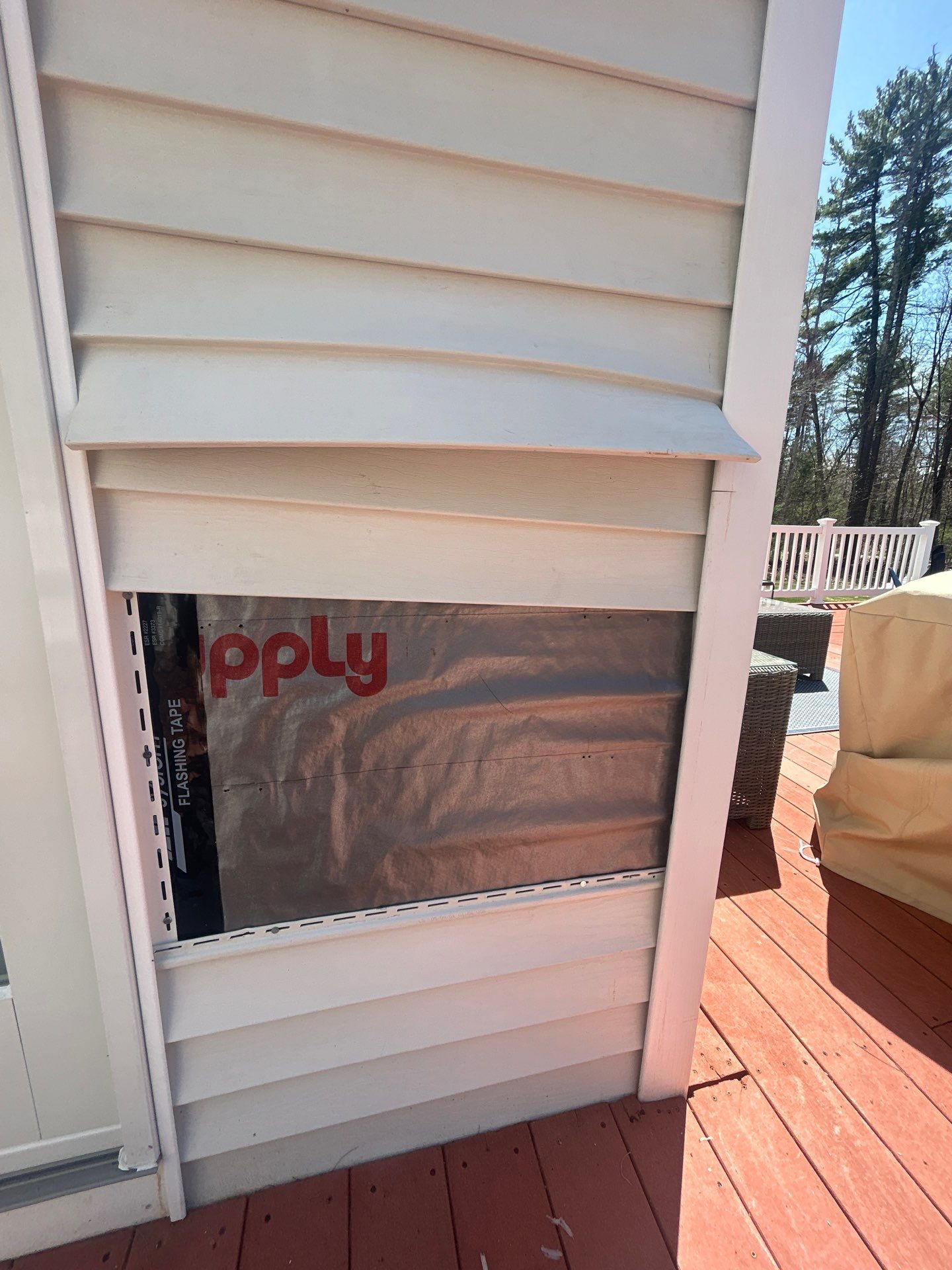 Vinyl Siding Repair with Spot Replacement by Mighty Dog Roofing of Greater Middlesex County