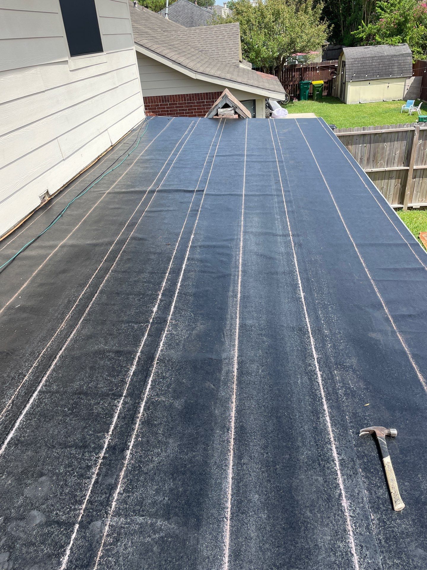 Residential Roofing Installation using Owen's Corning Duration (Lifetime) Shingles by Roof Repair Company