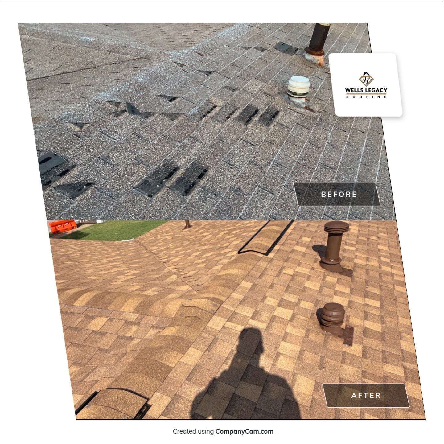 Killeen, Tx - Reroof w/ CertainTeed  by Wells Legacy Roofing