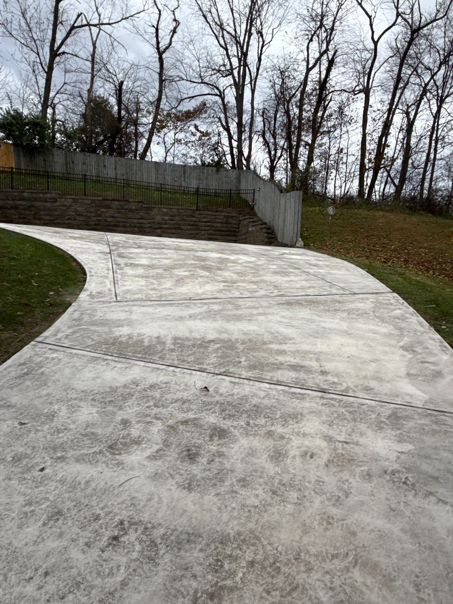 Steep Driveway Project in Sarver by Floors in a Day, Inc