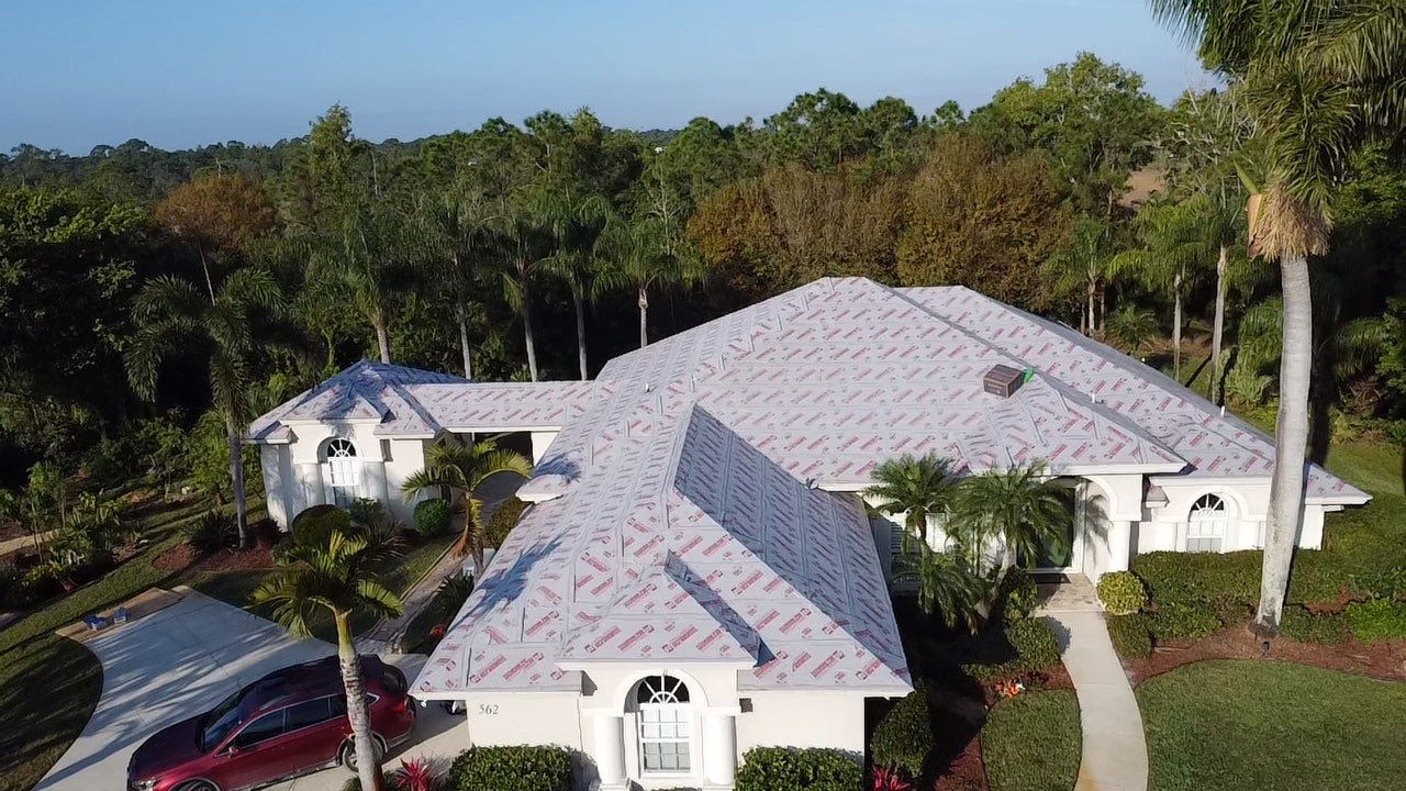Kynar (Color Coated) Standing Seam Metal Roof Replacement by Sailfish Roofing