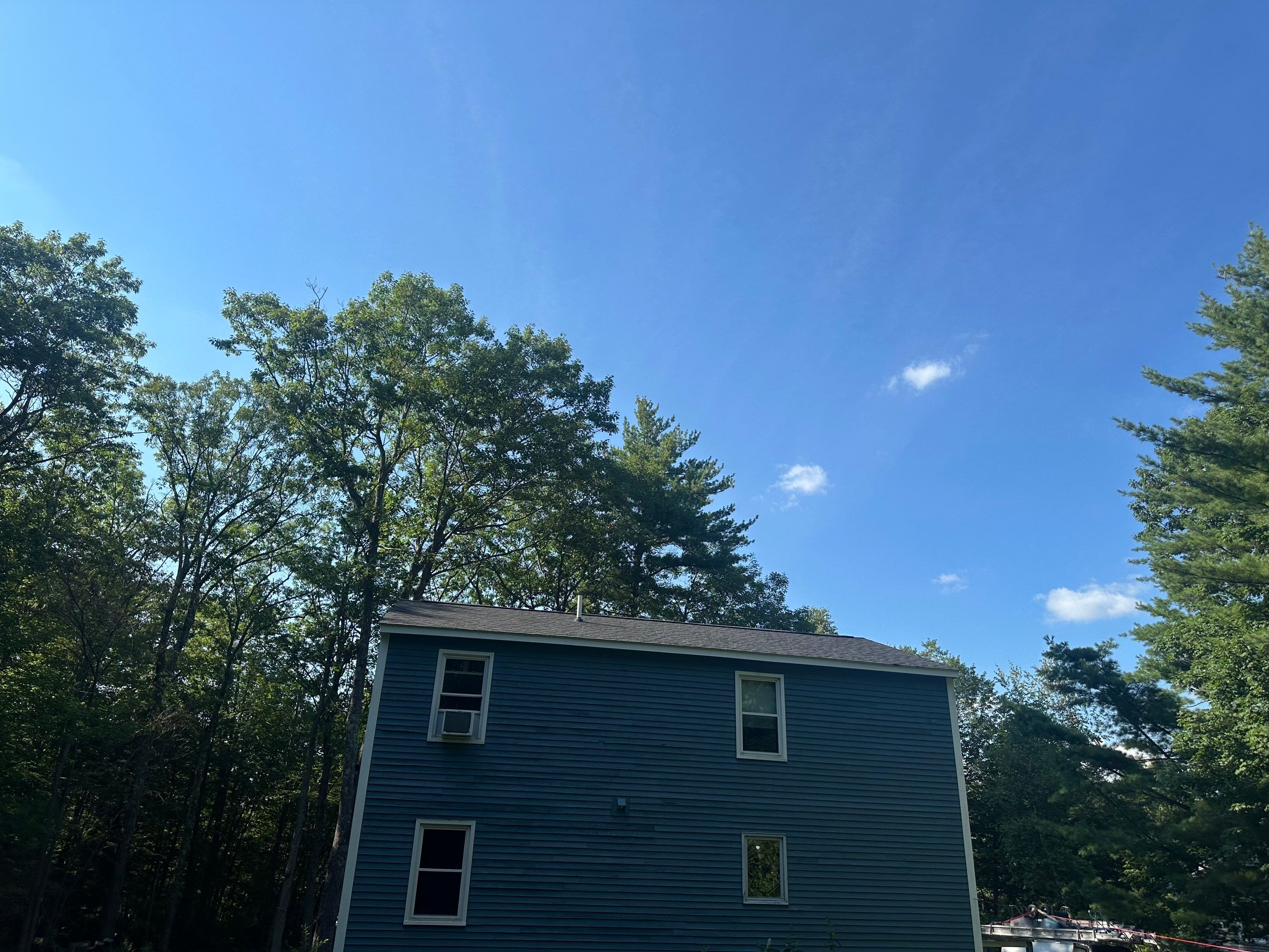 🏠 Another New Asphalt Roof CRUSHED in Northwood, NH! 🔨🌲 by Tall pine roofing