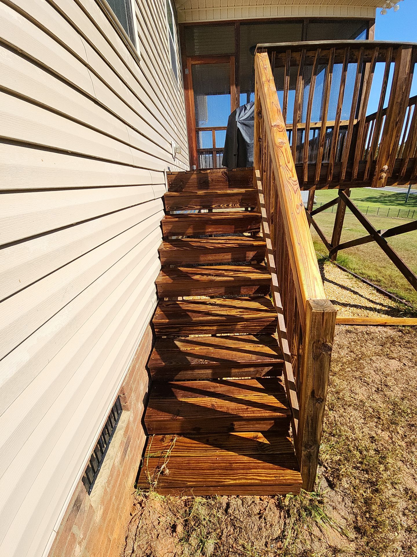 Weathered Deck using Wood Sealant by DuraSeal