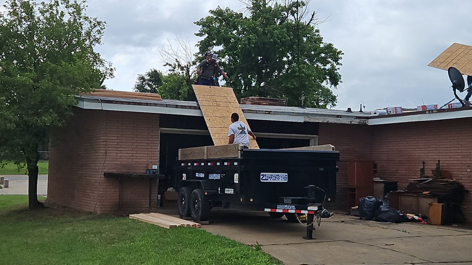 Project in Geary by Z Construction & Roofing, LLC