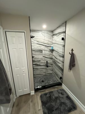 Living Space and Bathroom Remodel