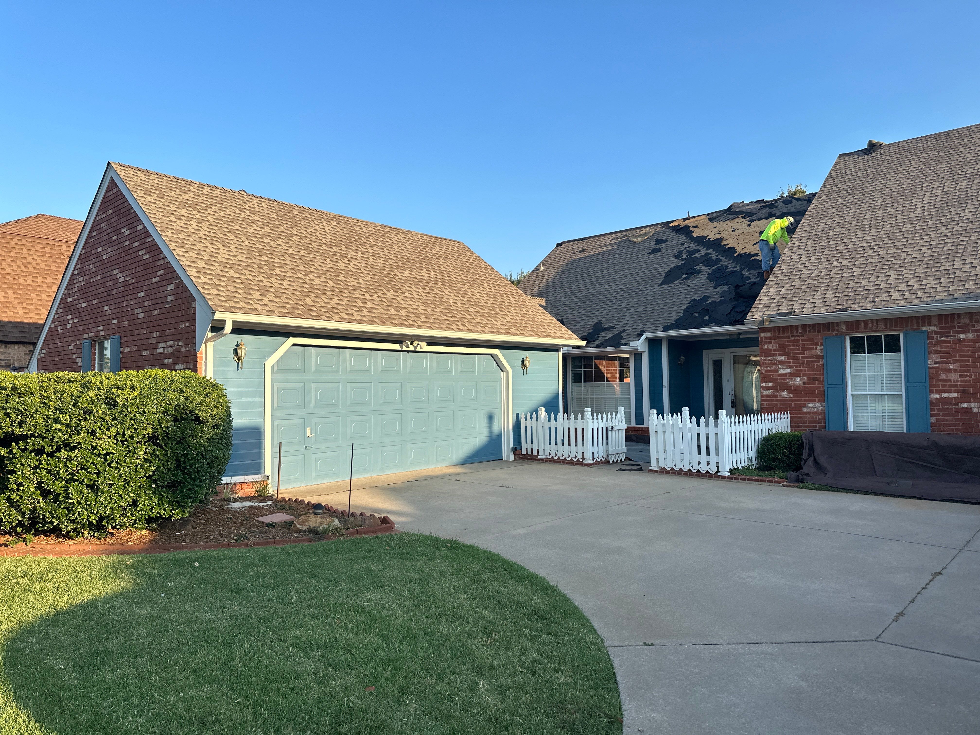Residential Roofing Installation using GAF by Castillo Roofing