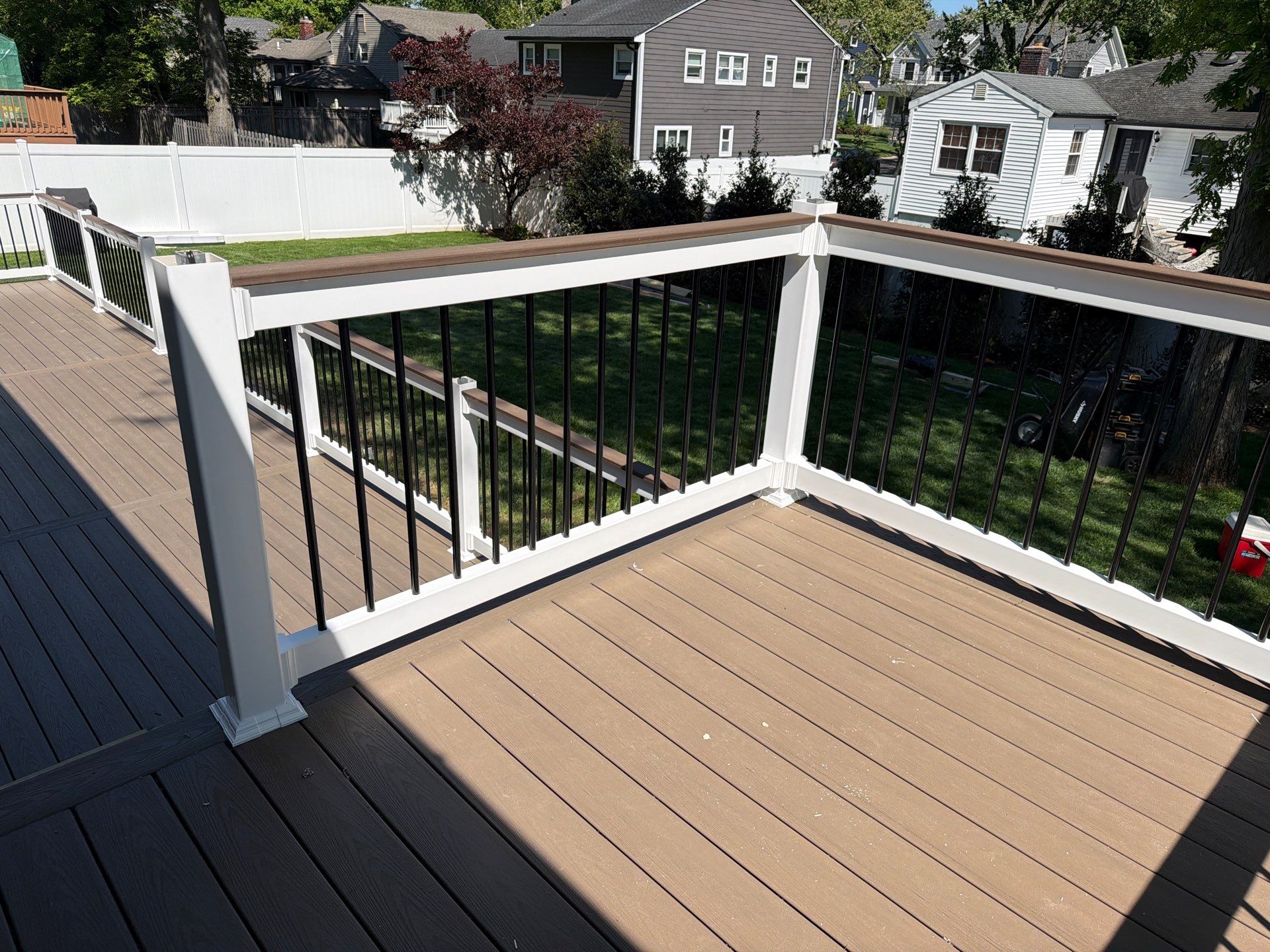 New Bi Level Deck In Westfield , New Jersey  by deck guardian
