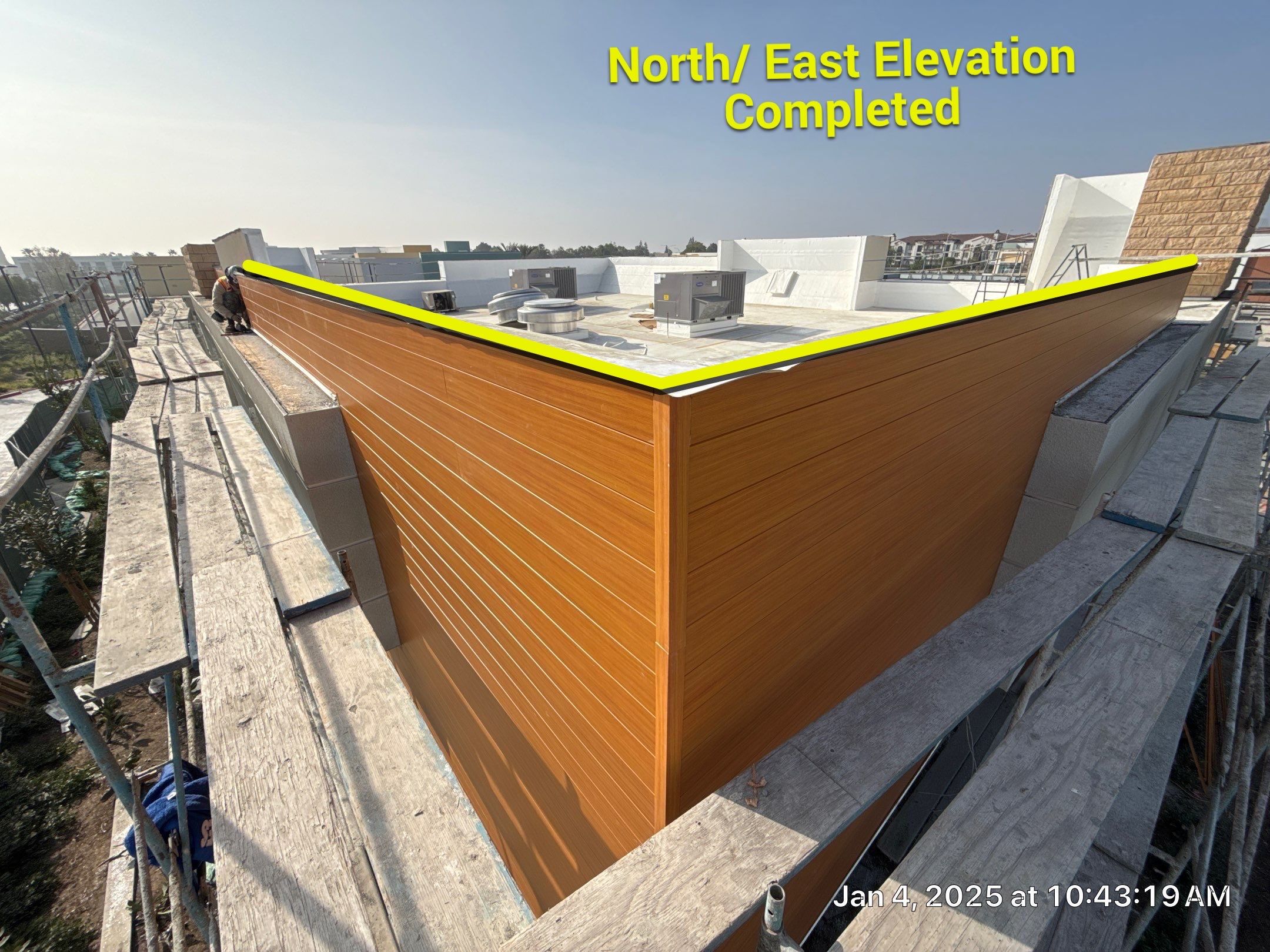 Long board V-Grove  by New Era Siding Inc 