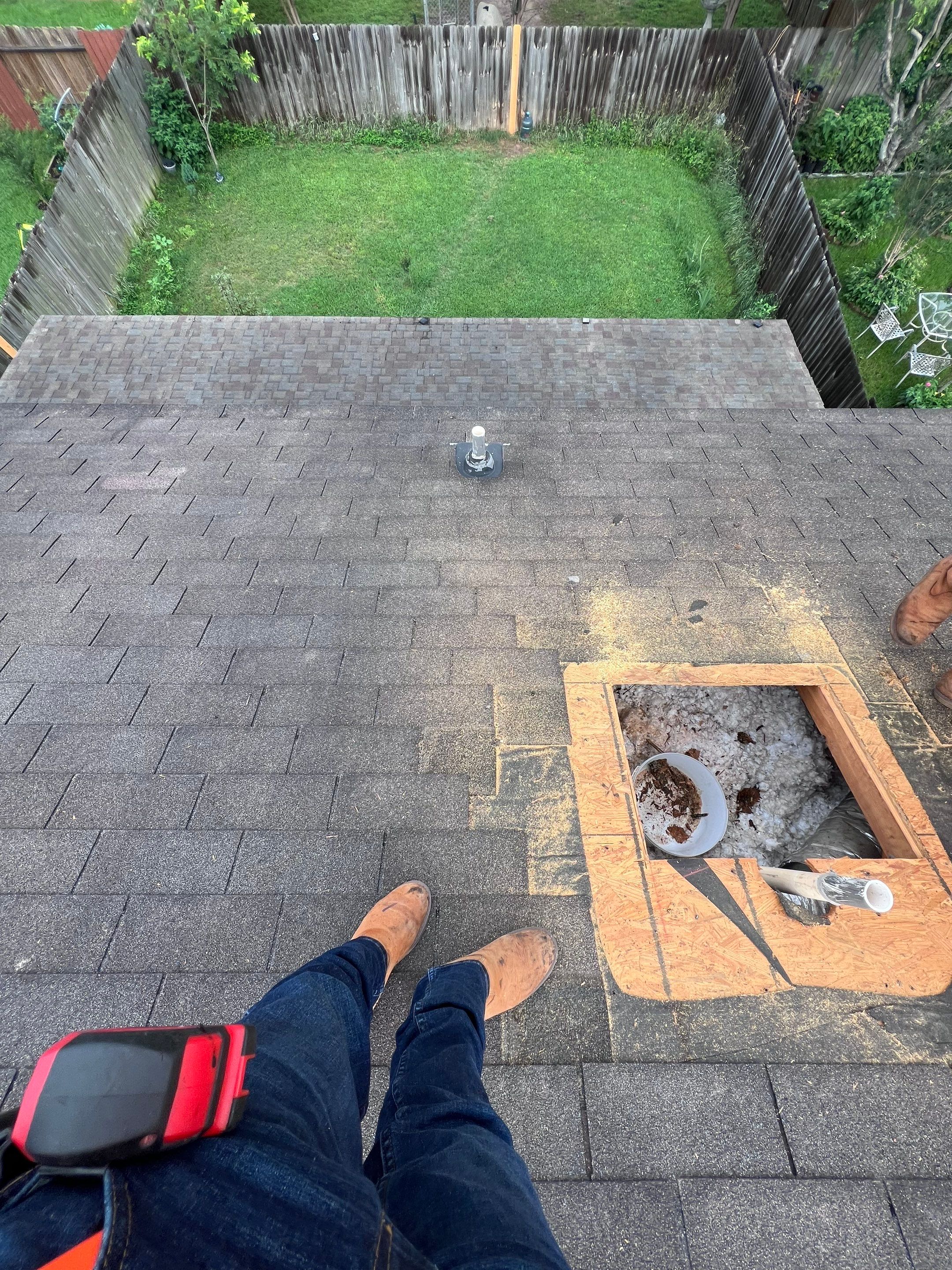 Residential Roofing Repair using Owen's Corning Duration (Lifetime) Shingles by Roof Repair Company