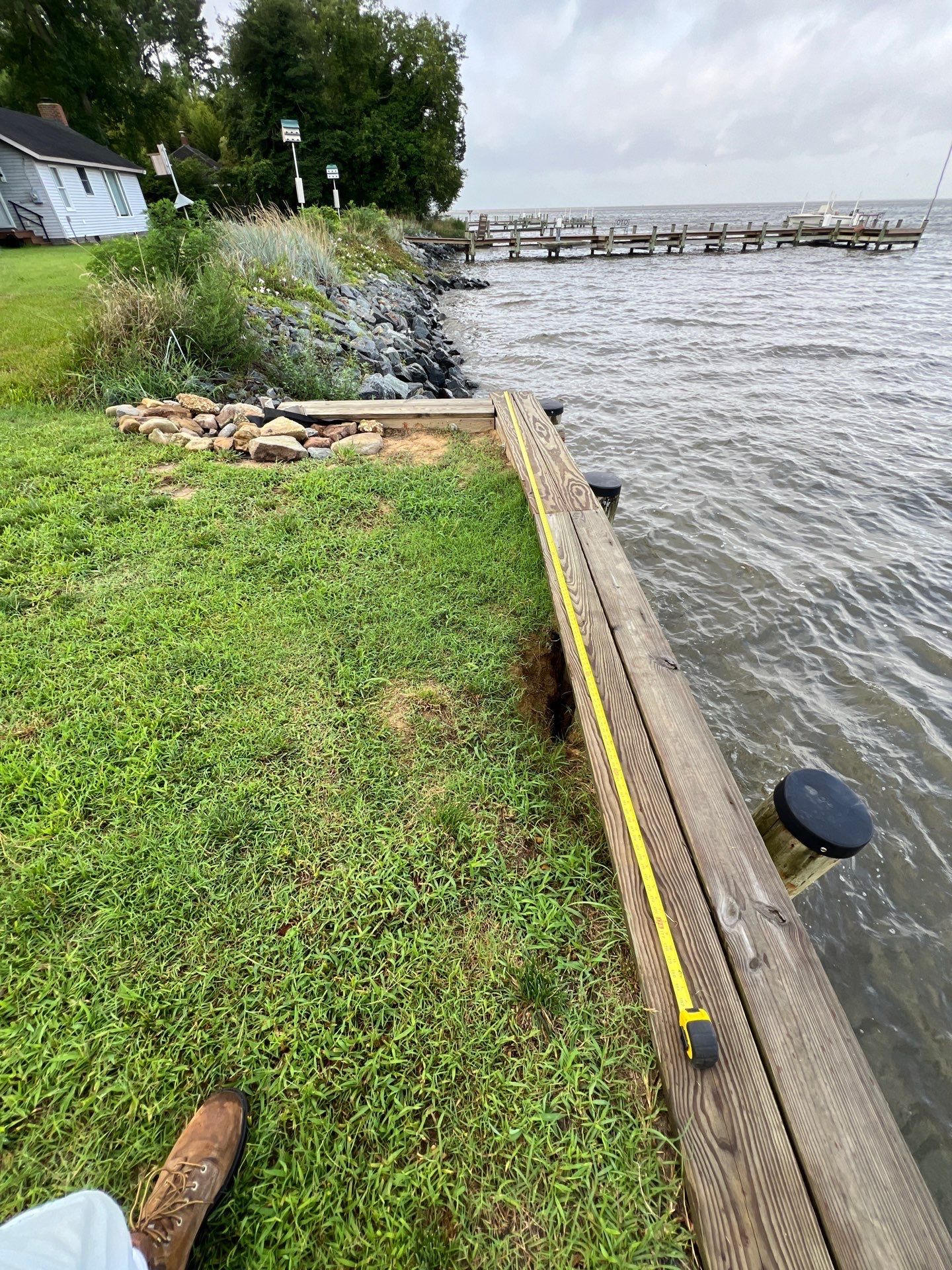 Tyaskin Bulkhead Leak Sealing by East Coast Poly Solutions 